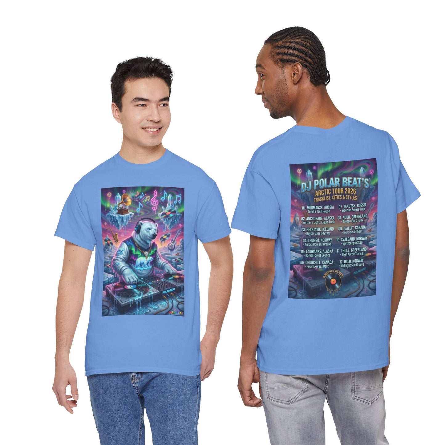 DJ Polar Beat Artic Tour — Narciza Unisex T-Shirt