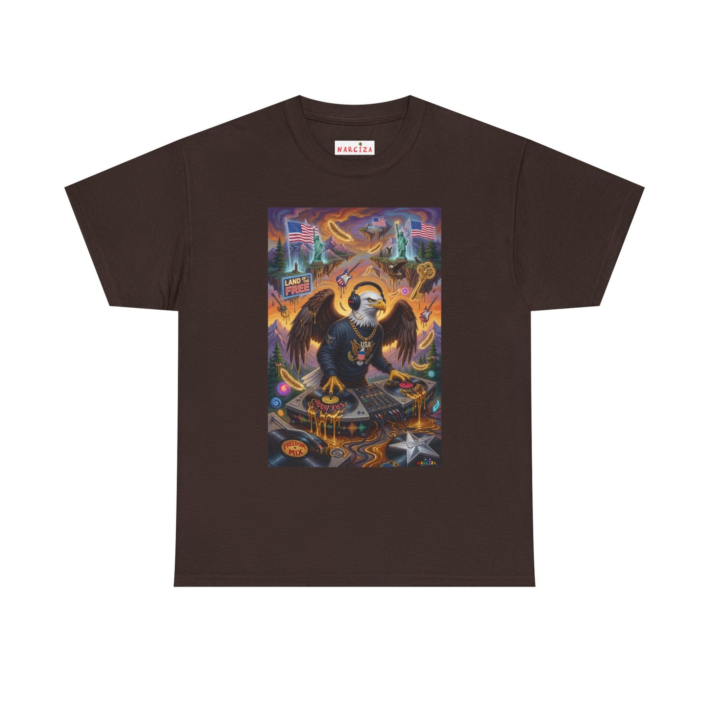 DJ Freedom Eagle World Tour - Narciza Unisex T-shirt