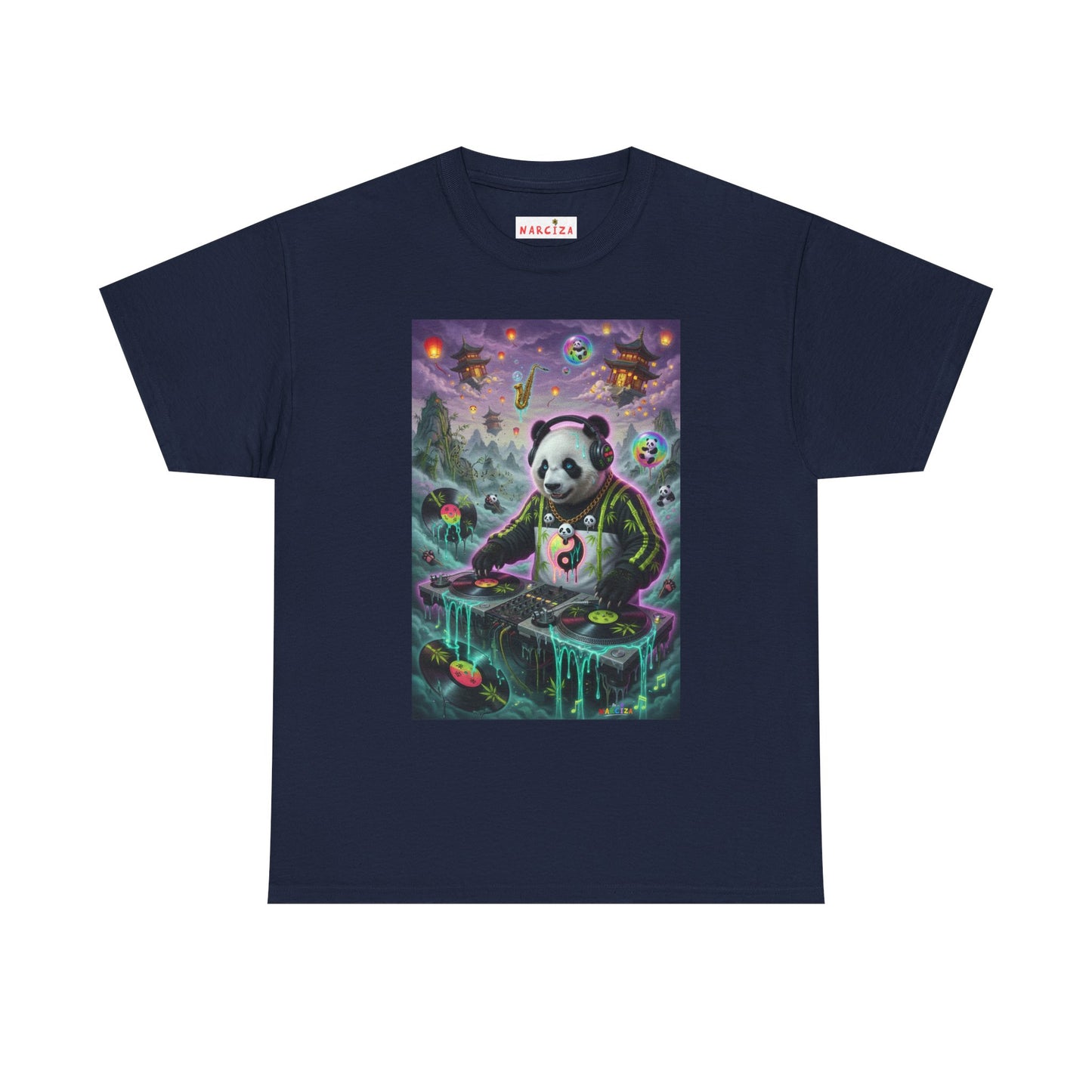 DJ Panda Wild Bamboo Tour —  Narciza Unisex T-Shirt