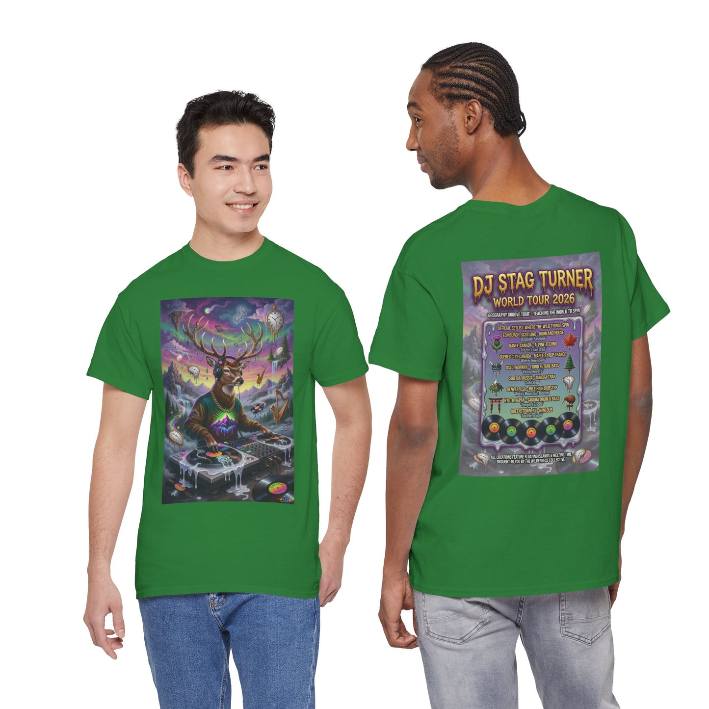 DJ Stag World Tour - Narciza Unisex T‑Shirt