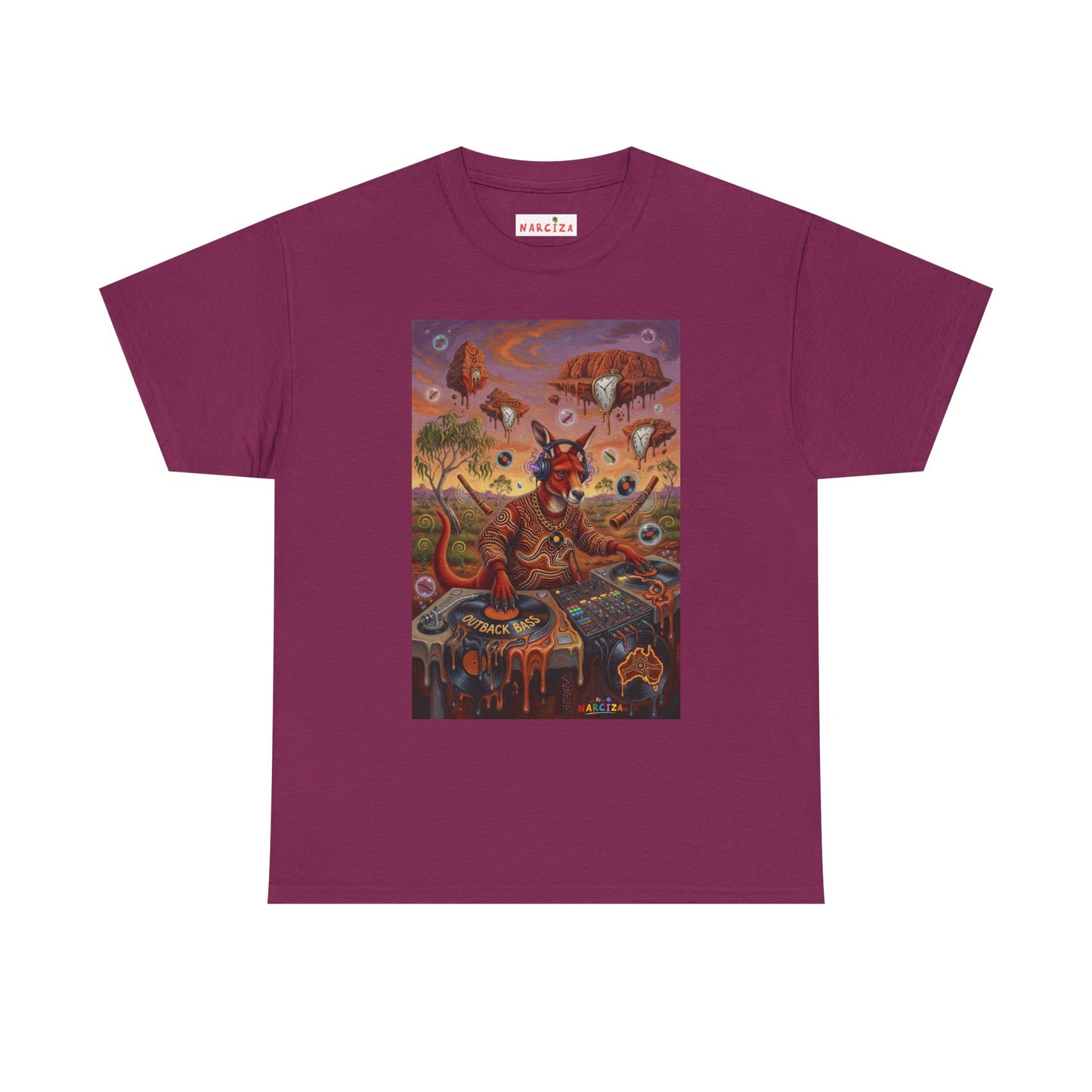 DJ Red Rover Outback Tour - Narciza Unisex T‑Shirt