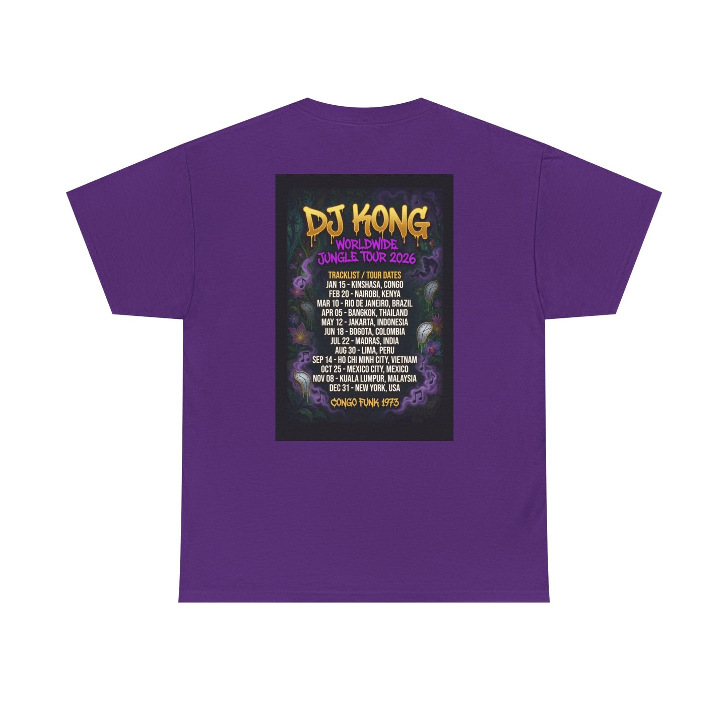 DJ Kong  World Tour Jungle Vibes  — Narciza Unisex T-shirt