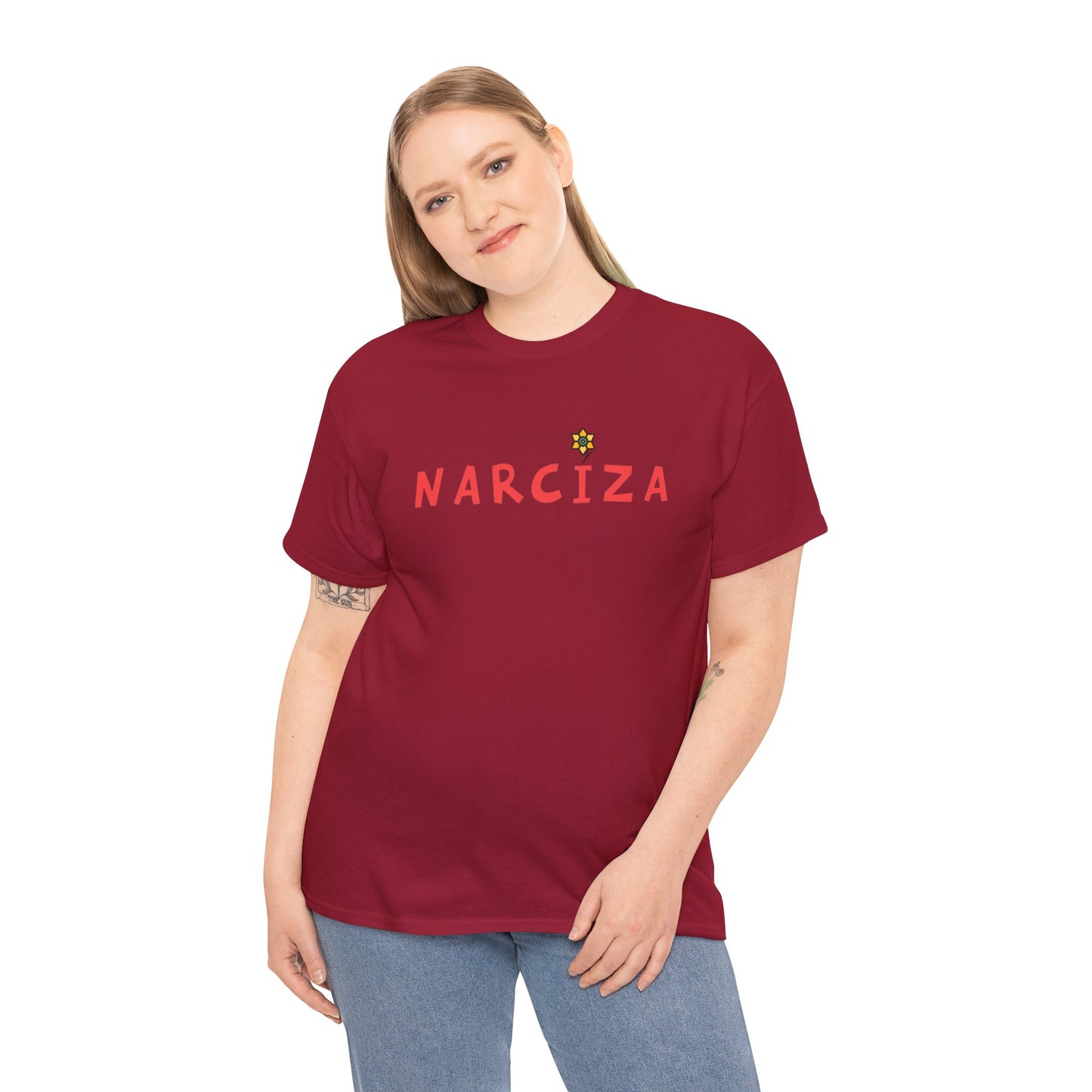 Narciza — White Angel Wings Graphic Tee