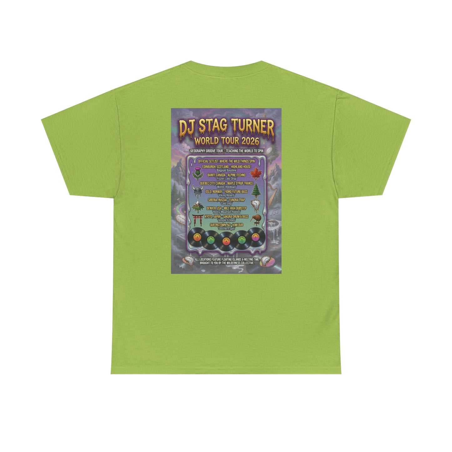 DJ Stag World Tour - Narciza Unisex T‑Shirt