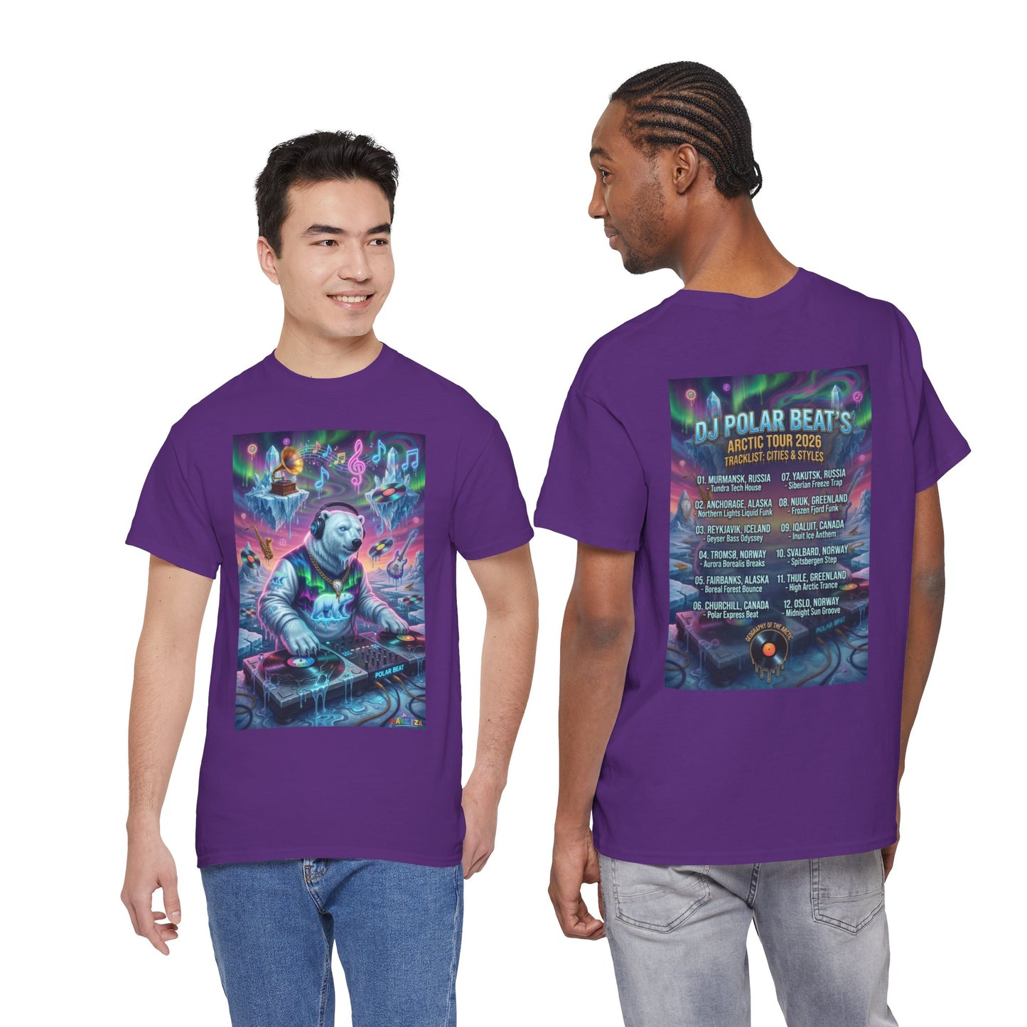 DJ Polar Beat Artic Tour — Narciza Unisex T-Shirt