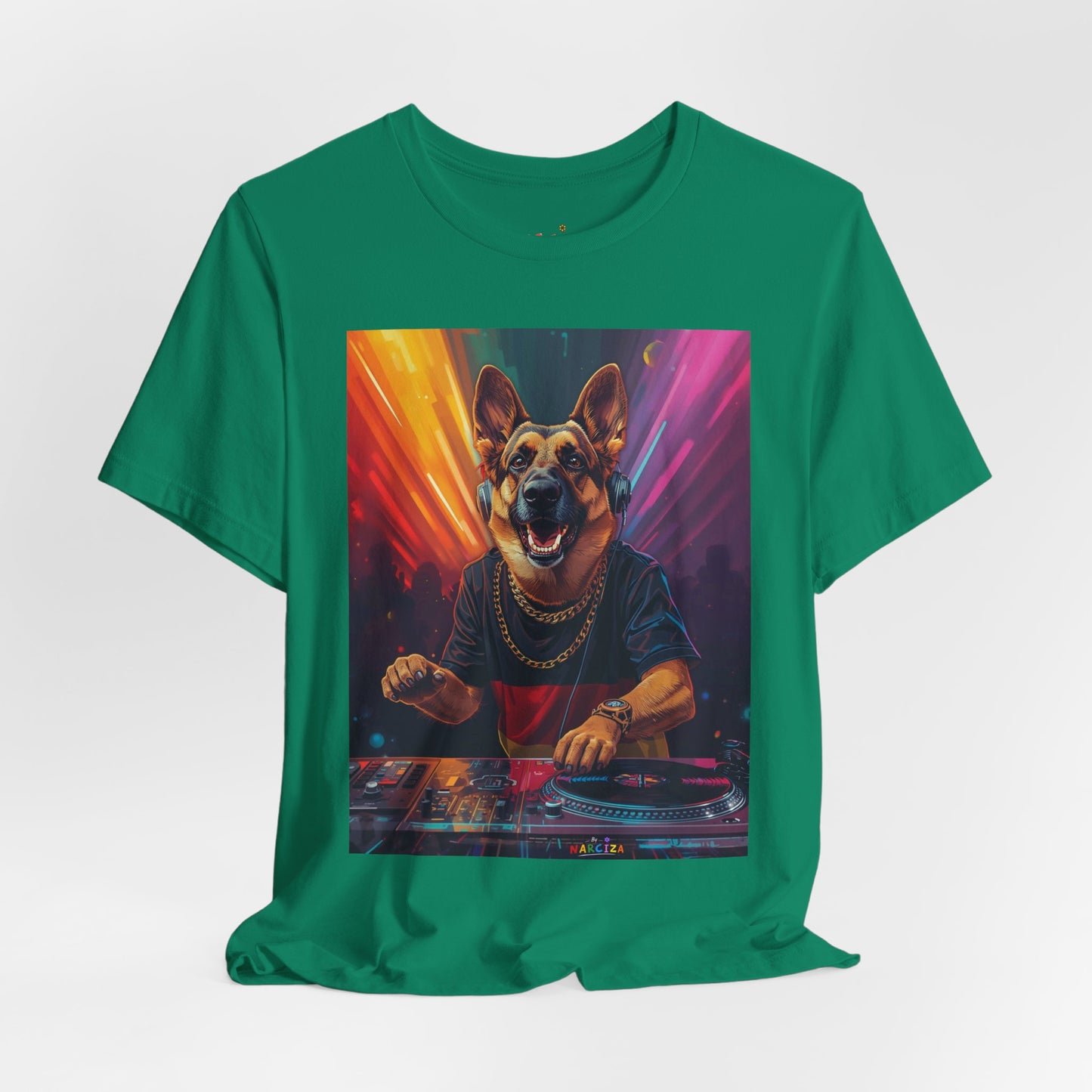 Neon Shepherd DJ - Narciza Unisex Tee