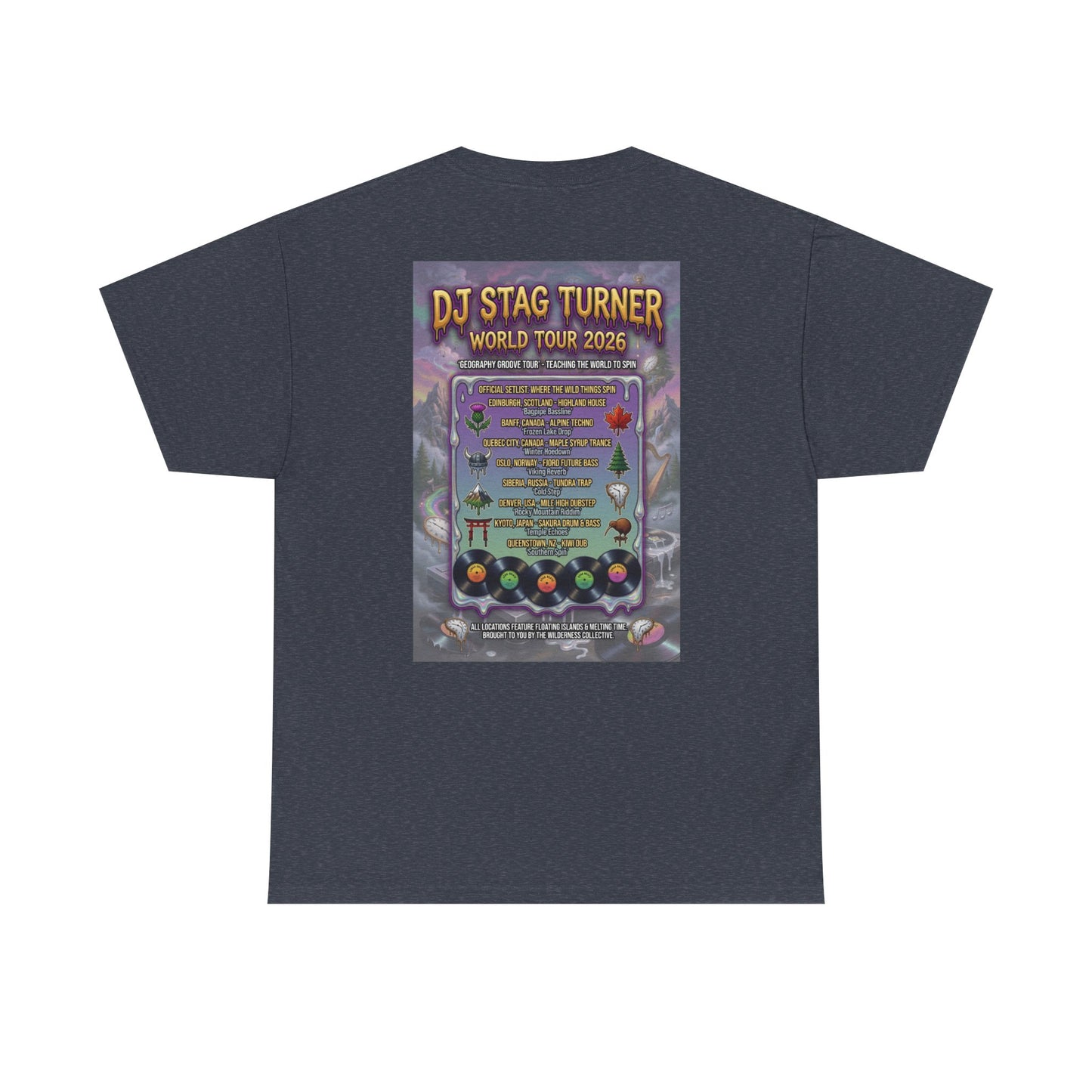 DJ Stag World Tour - Narciza Unisex T‑Shirt