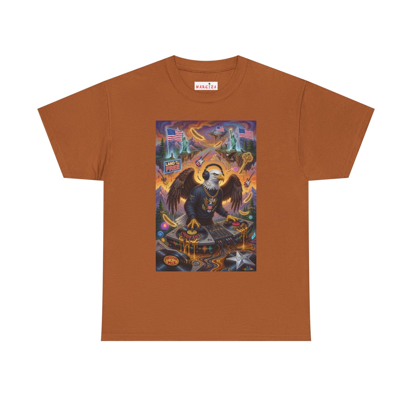 DJ Freedom Eagle World Tour - Narciza Unisex T-shirt