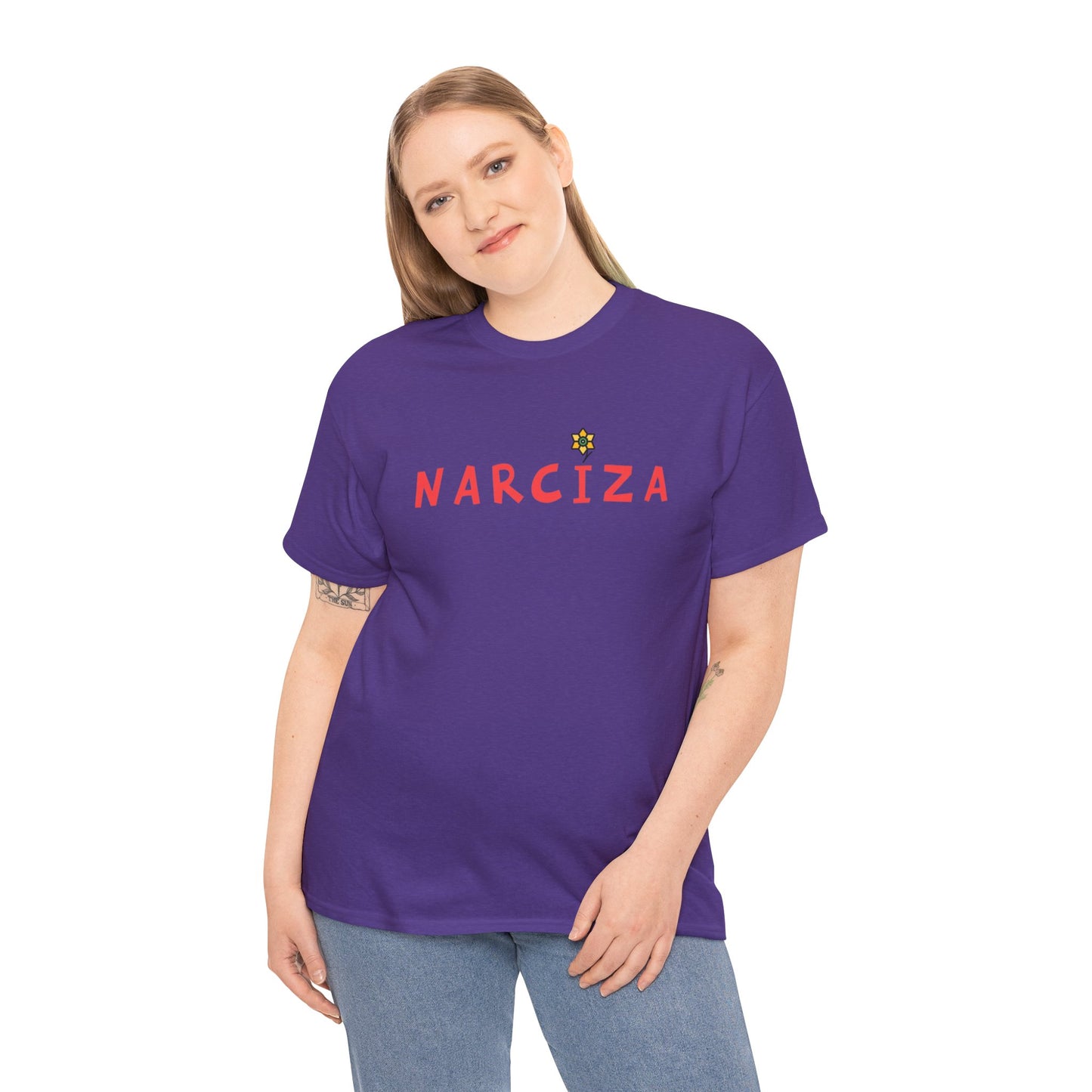 Narciza — White Angel Wings Graphic Tee