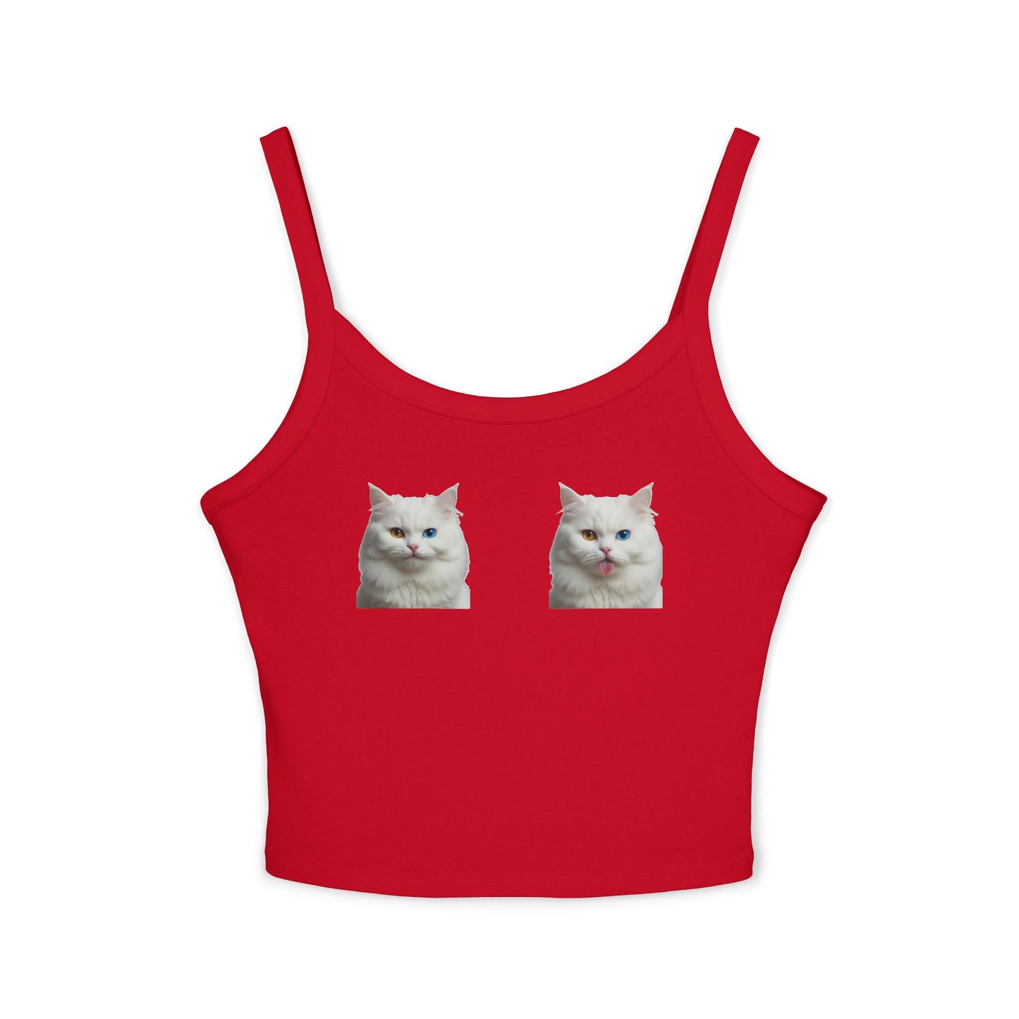 Two Moods Cat - Narciza Spaghetti Strap Tank Top