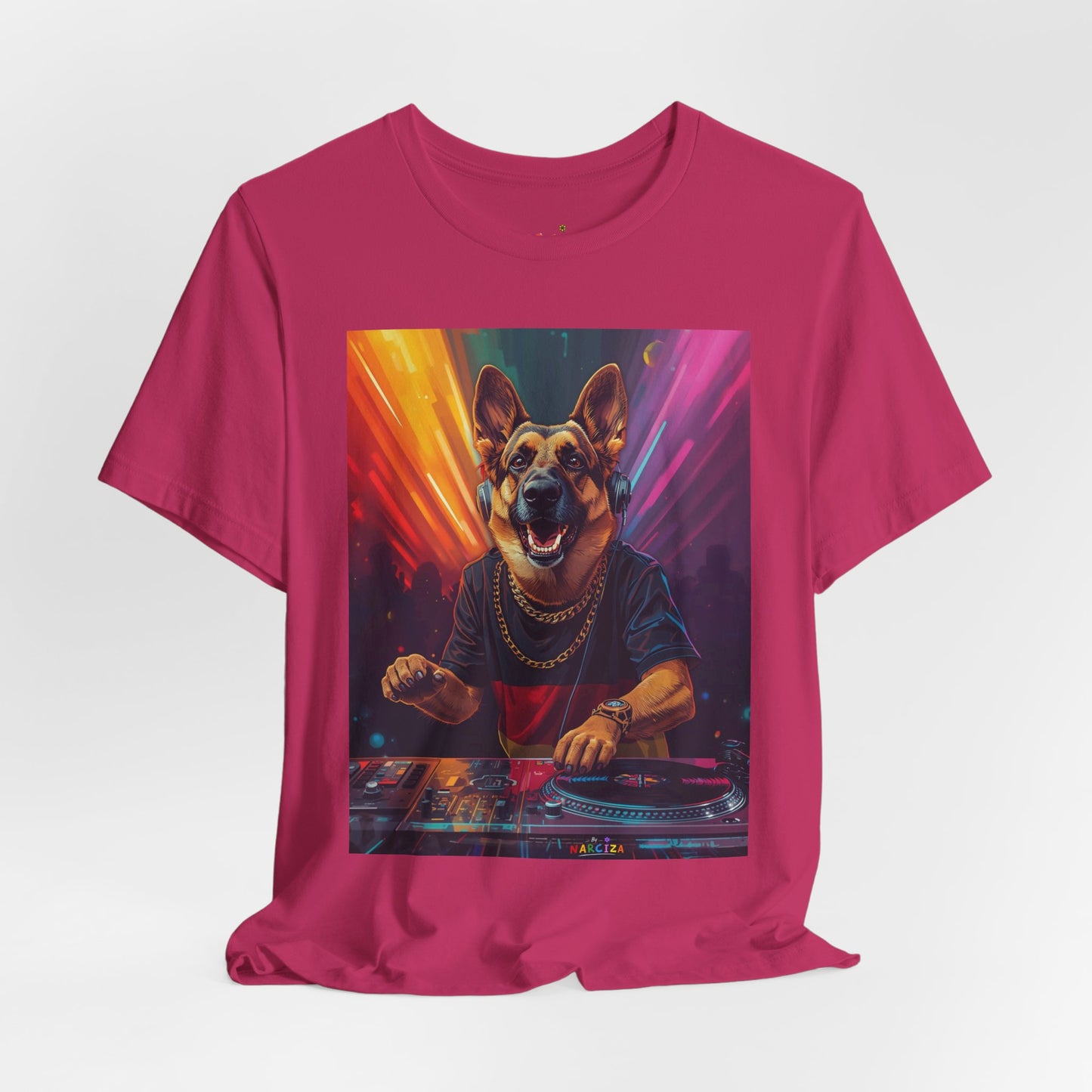 Neon Shepherd DJ - Narciza Unisex Tee