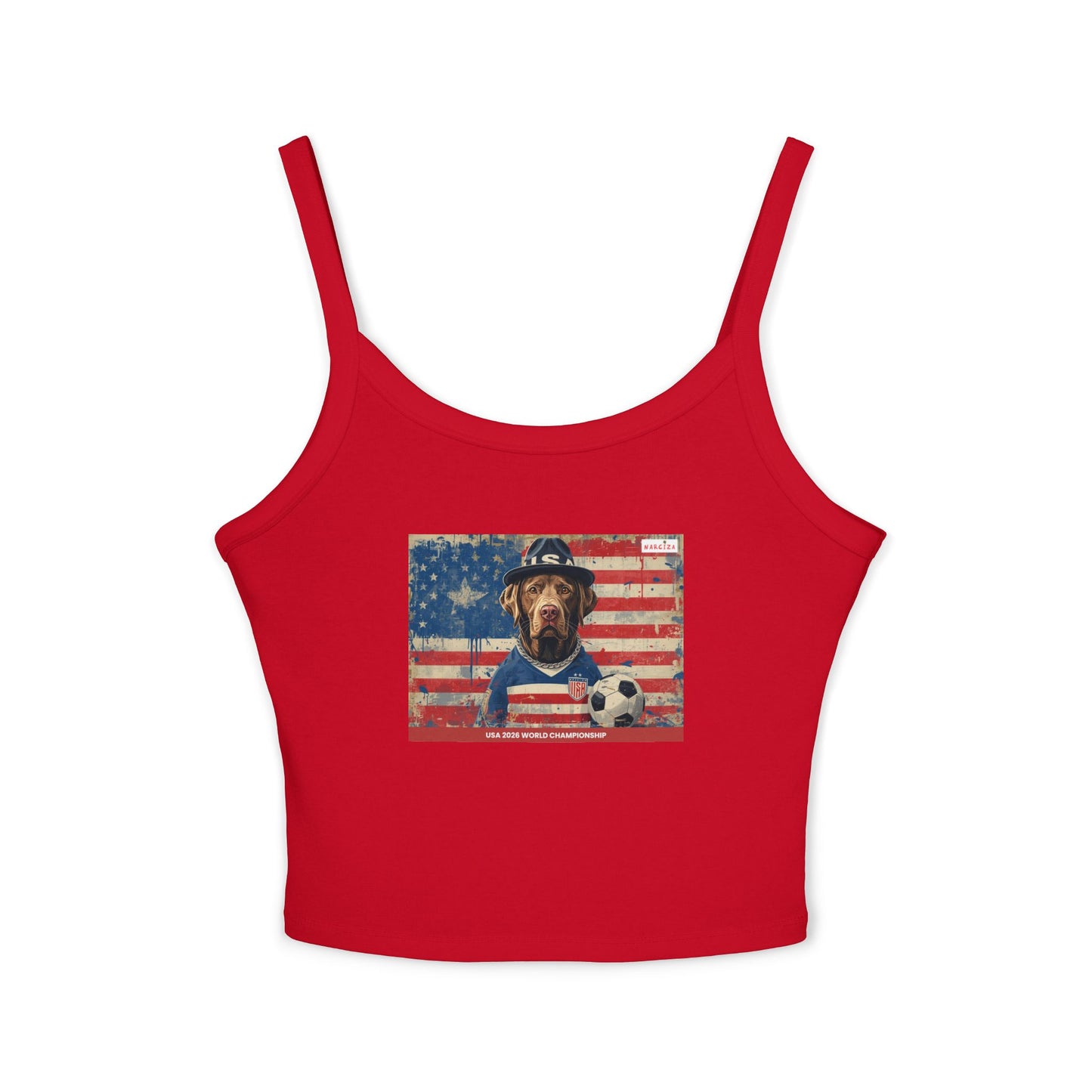 USA 2026 World Championship Women - Spaghetti Tank