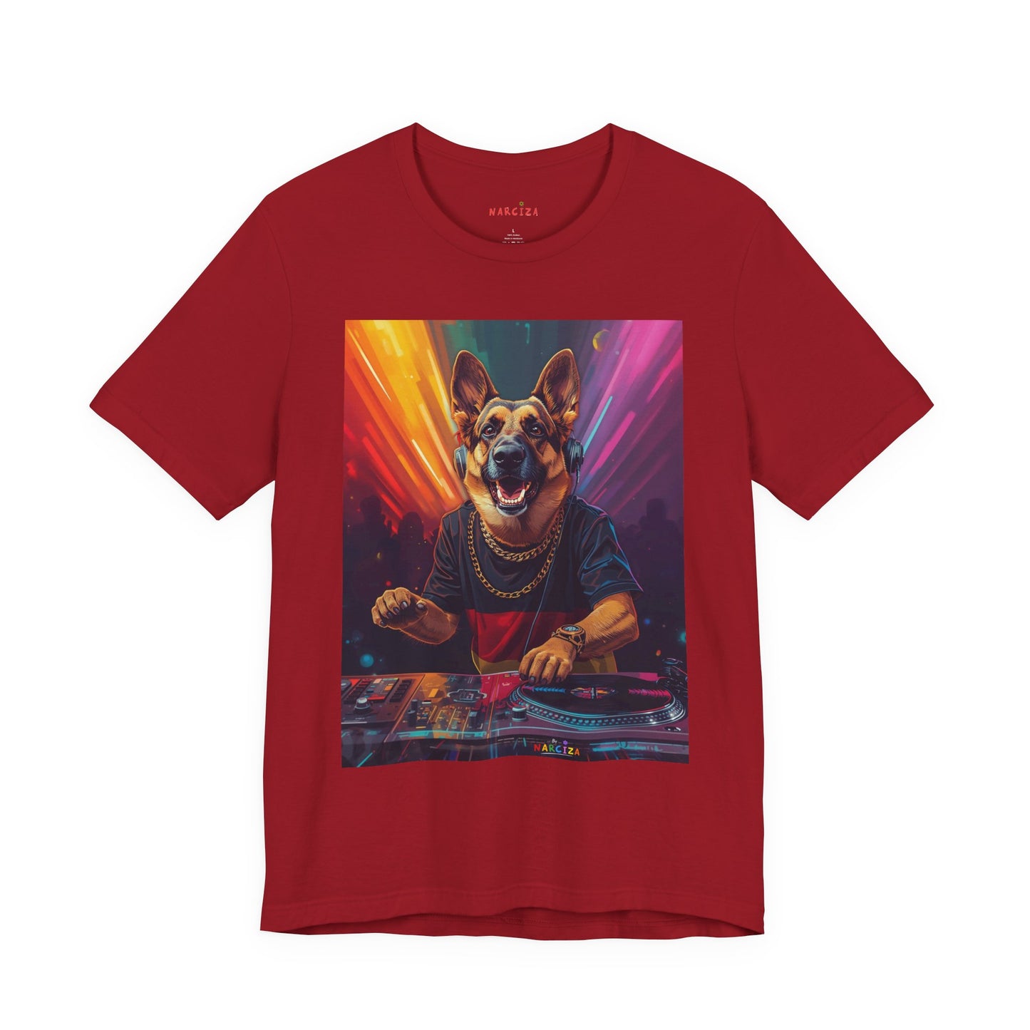 Neon Shepherd DJ - Narciza Unisex Tee