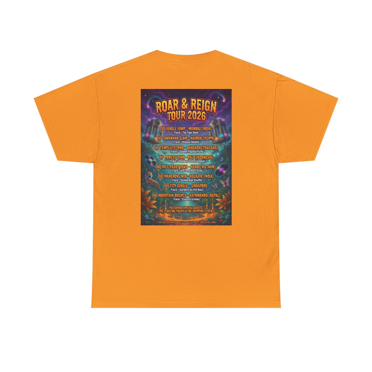 DJ Roar Reign Tour  - Narciza Unisex T-Shirt