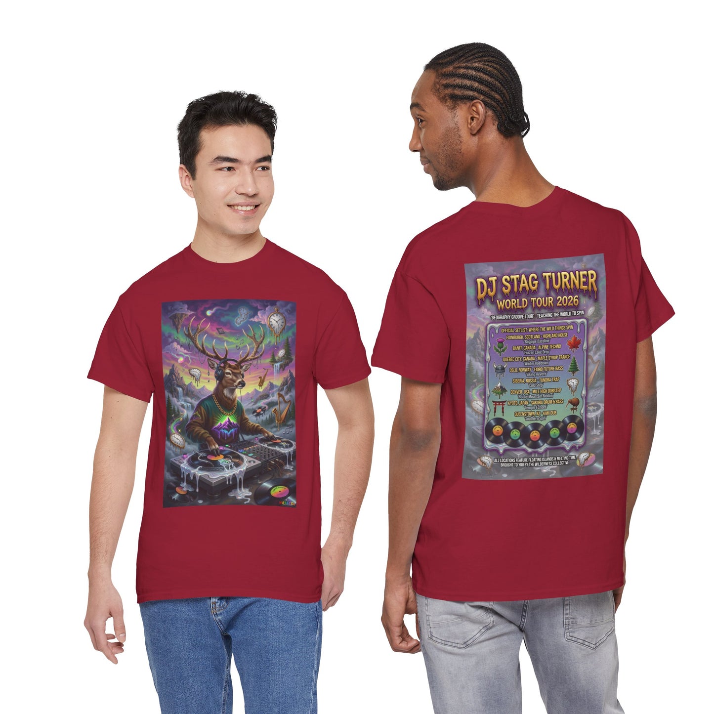 DJ Stag World Tour - Narciza Unisex T‑Shirt