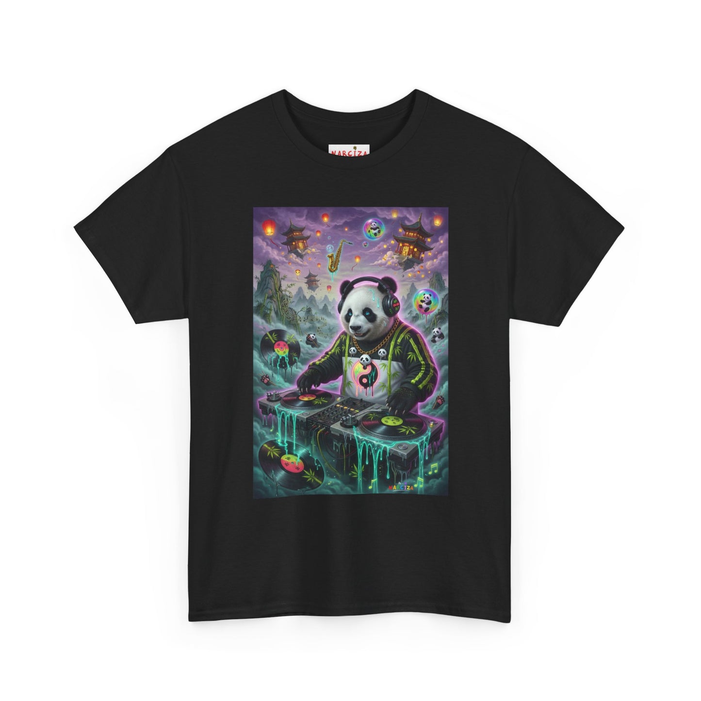 DJ Panda Wild Bamboo Tour —  Narciza Unisex T-Shirt
