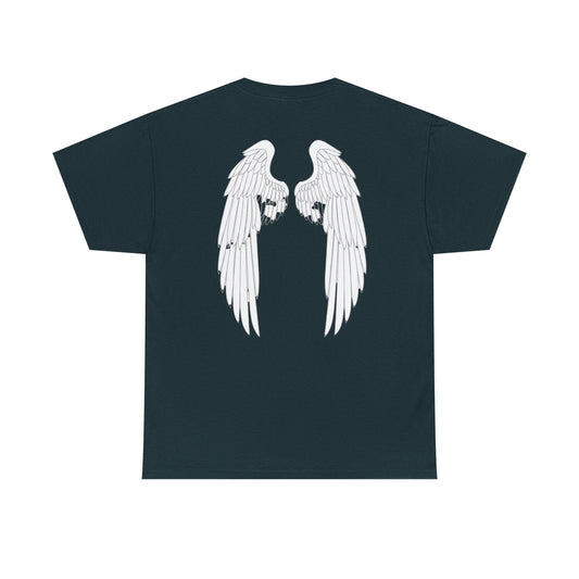 Narciza — White Angel Wings Graphic Tee