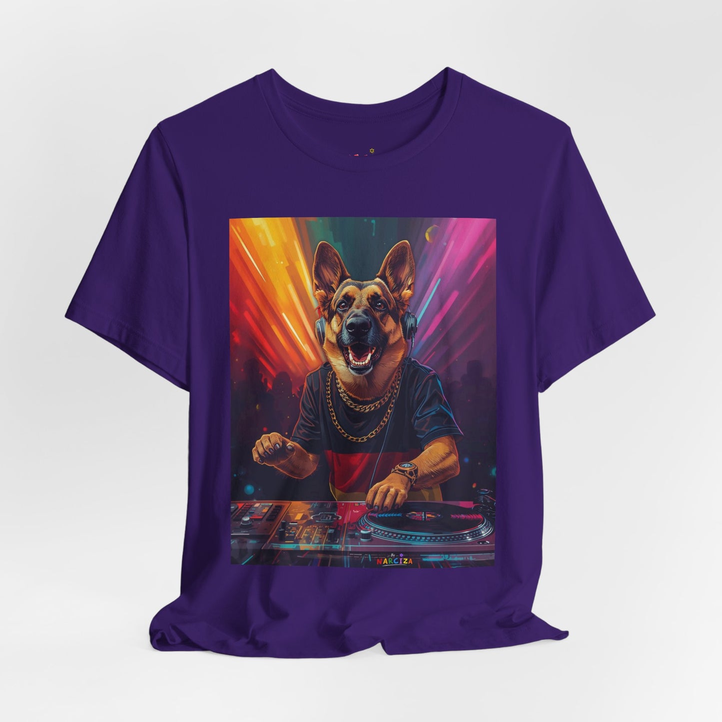 Neon Shepherd DJ - Narciza Unisex Tee