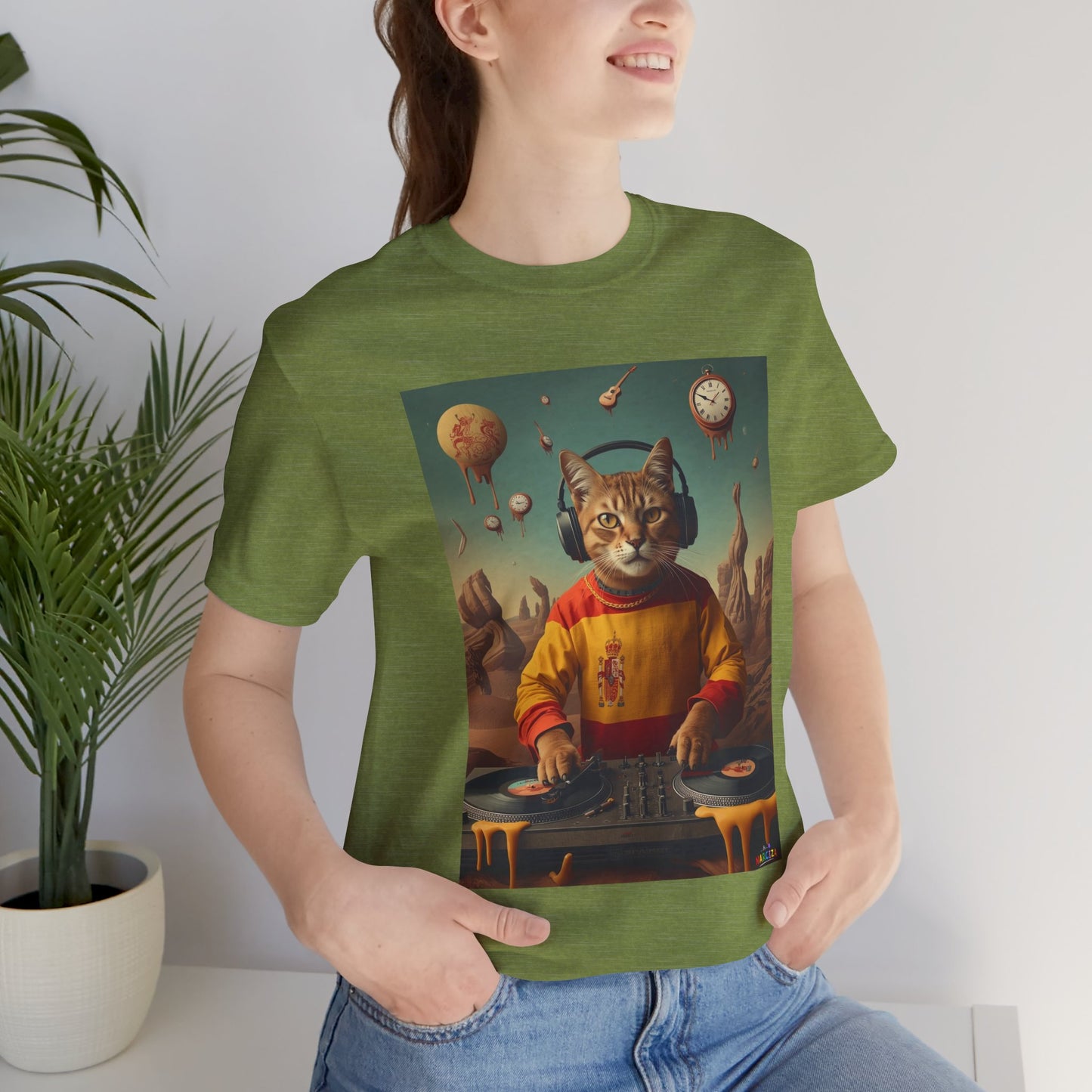 Copy of DJ Gato Surreal - Narciza Unisex T-Shirt - no back design like others