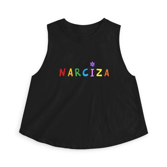 NARCIZA Rainbow Crop Top