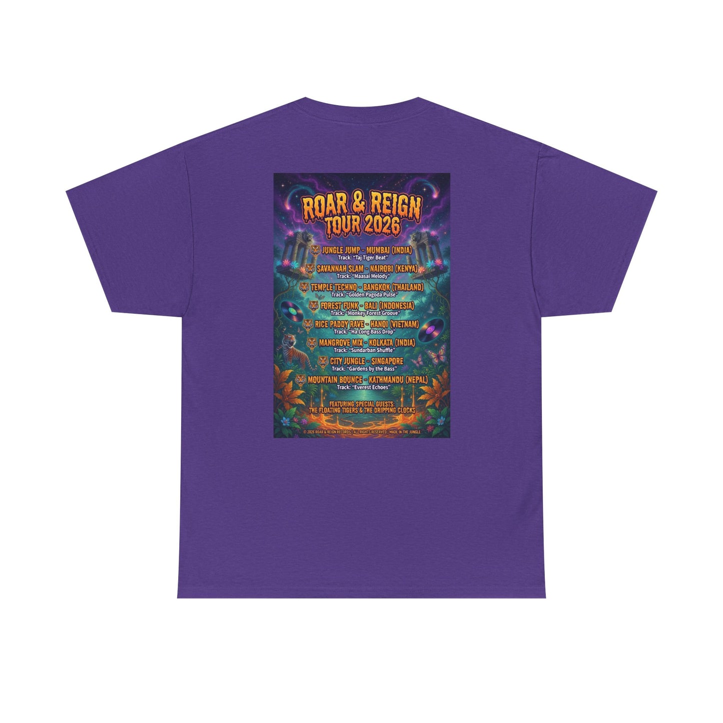 DJ Roar Reign Tour  - Narciza Unisex T-Shirt
