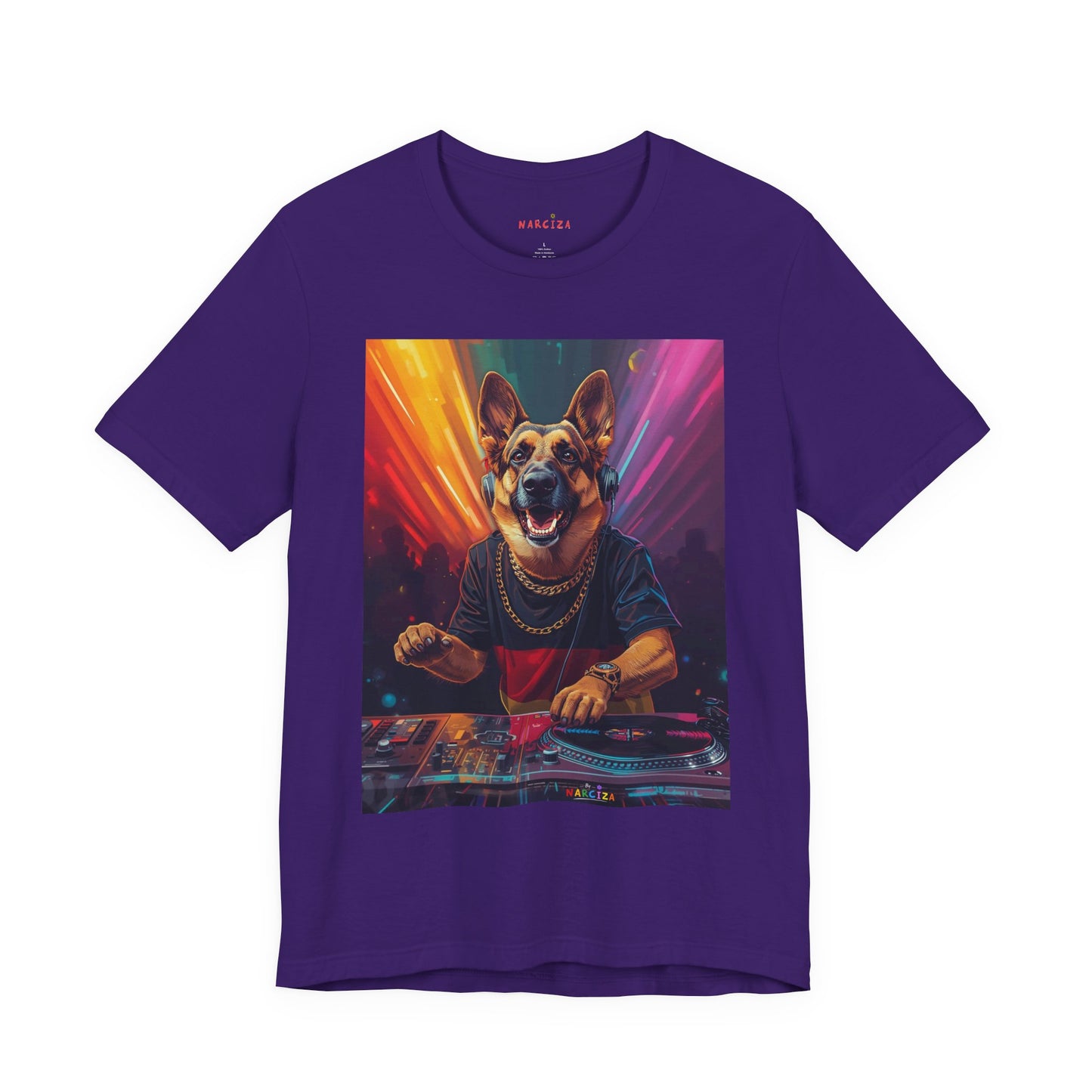 Neon Shepherd DJ - Narciza Unisex Tee