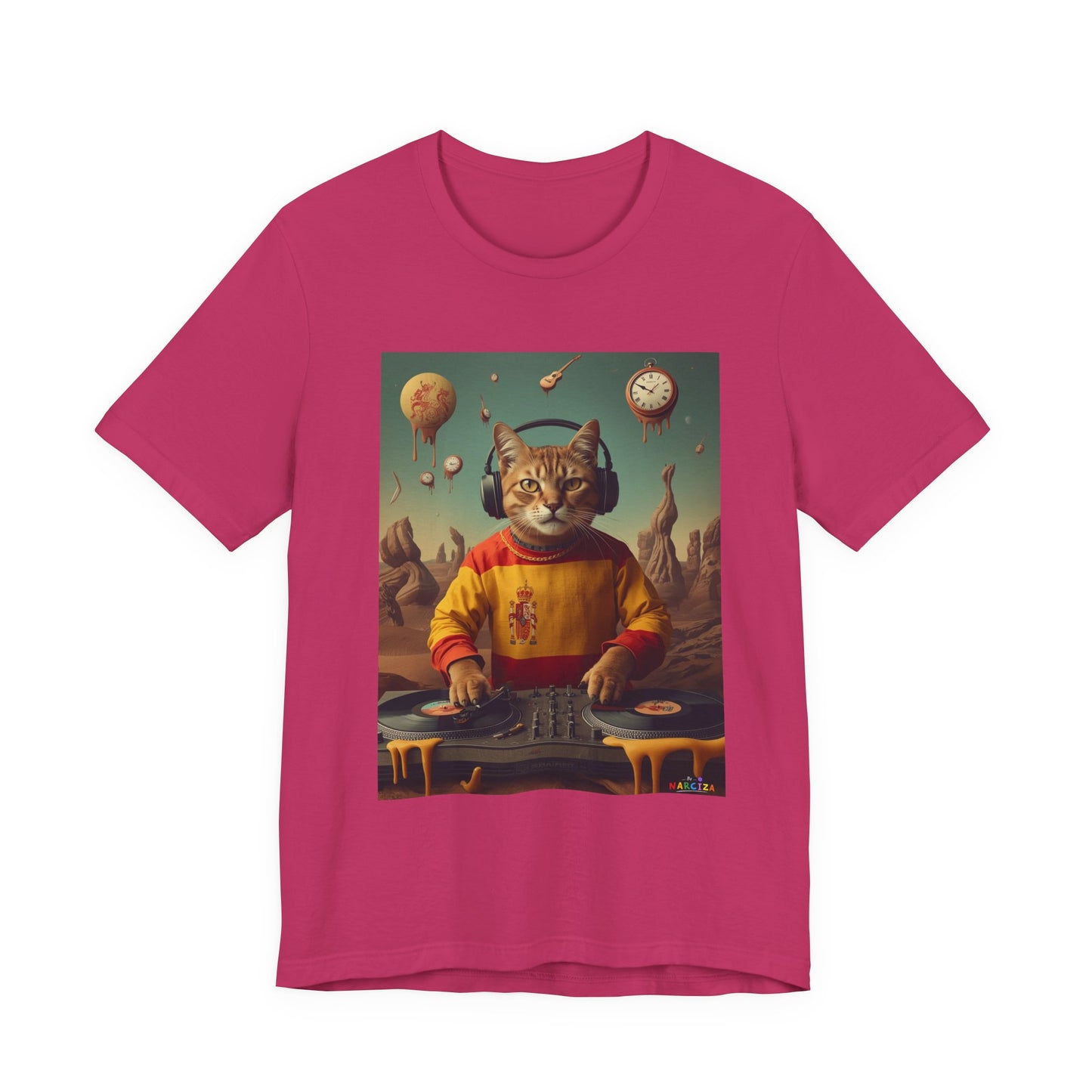 Copy of DJ Gato Surreal - Narciza Unisex T-Shirt - no back design like others