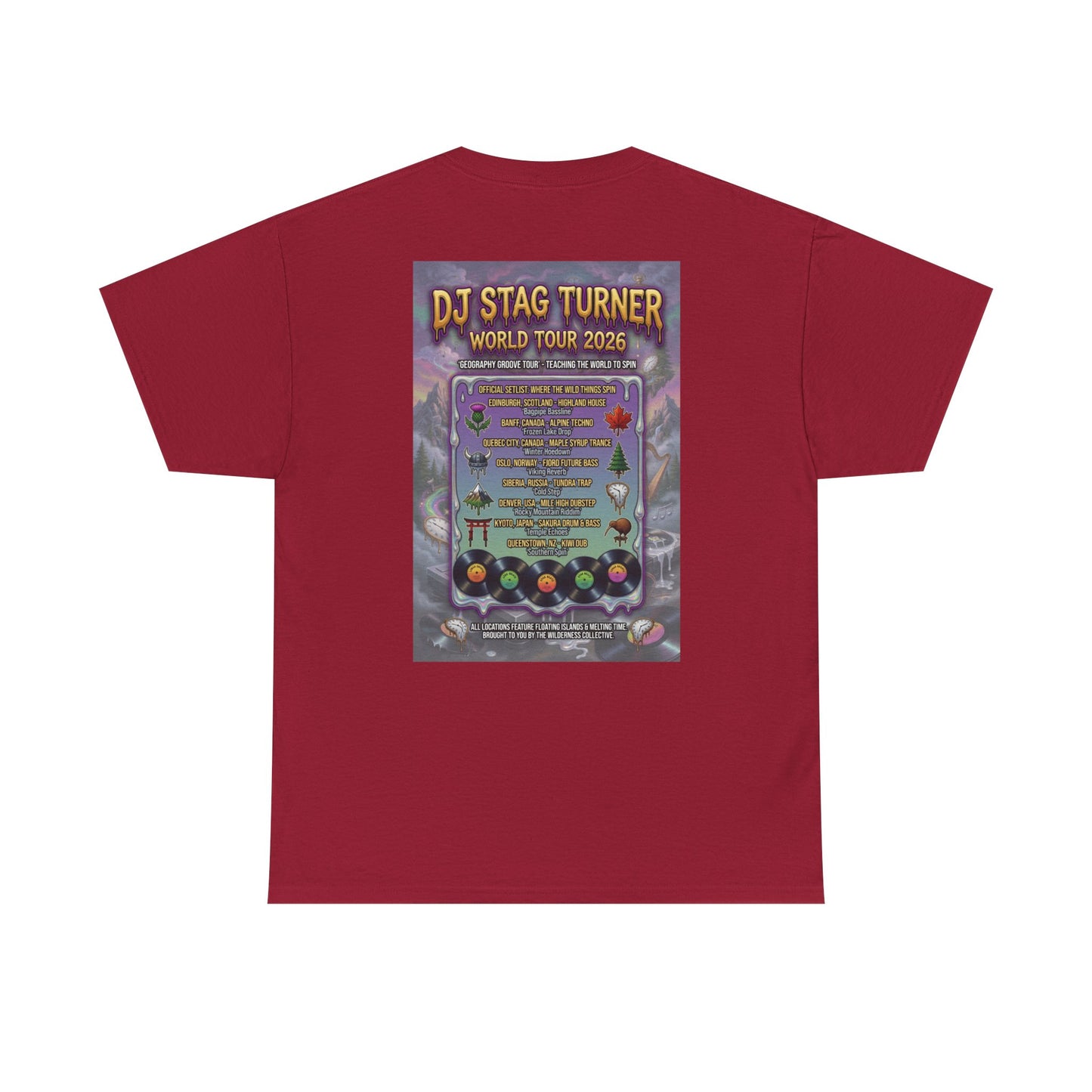 DJ Stag World Tour - Narciza Unisex T‑Shirt