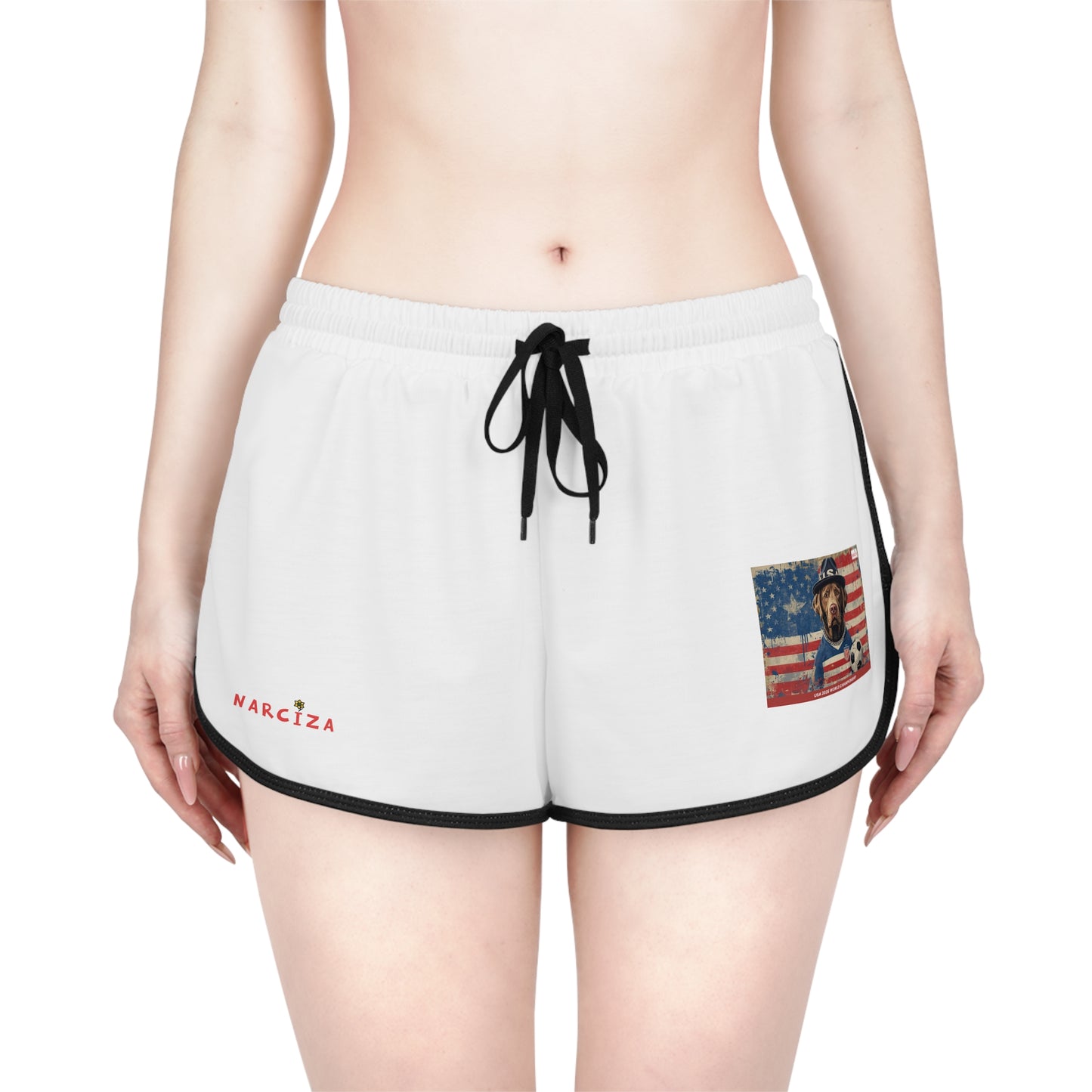 USA 2026 World Championship Women's White Shorts