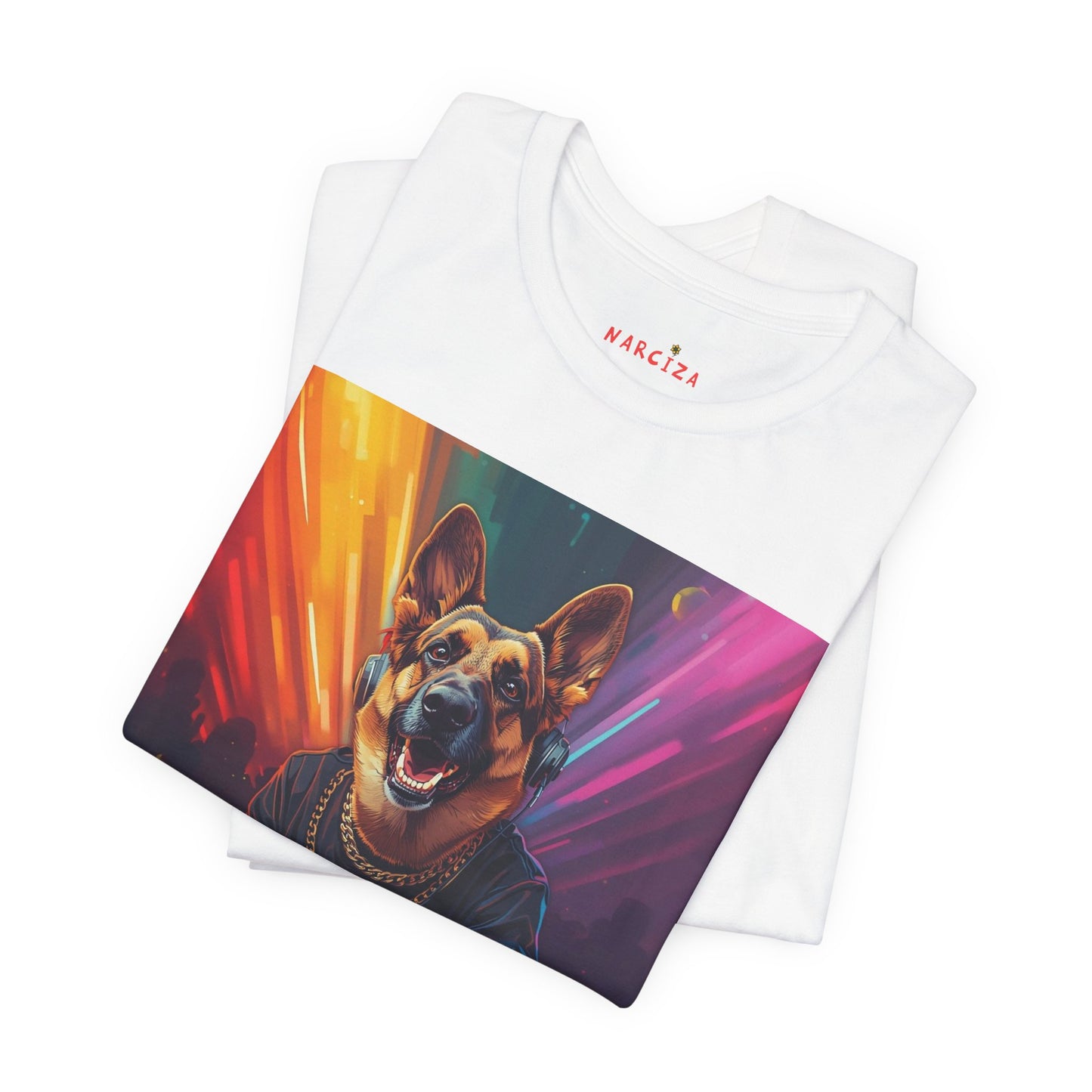 Neon Shepherd DJ - Narciza Unisex Tee
