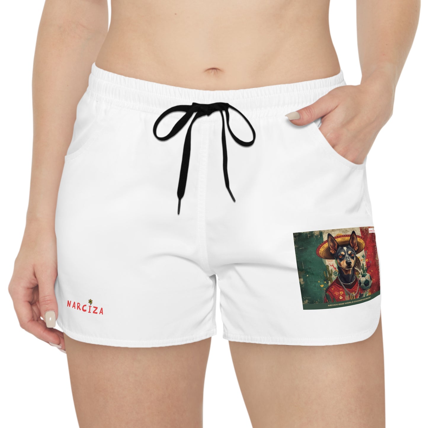 Mexico 2026 World Championship Women's White Shorts