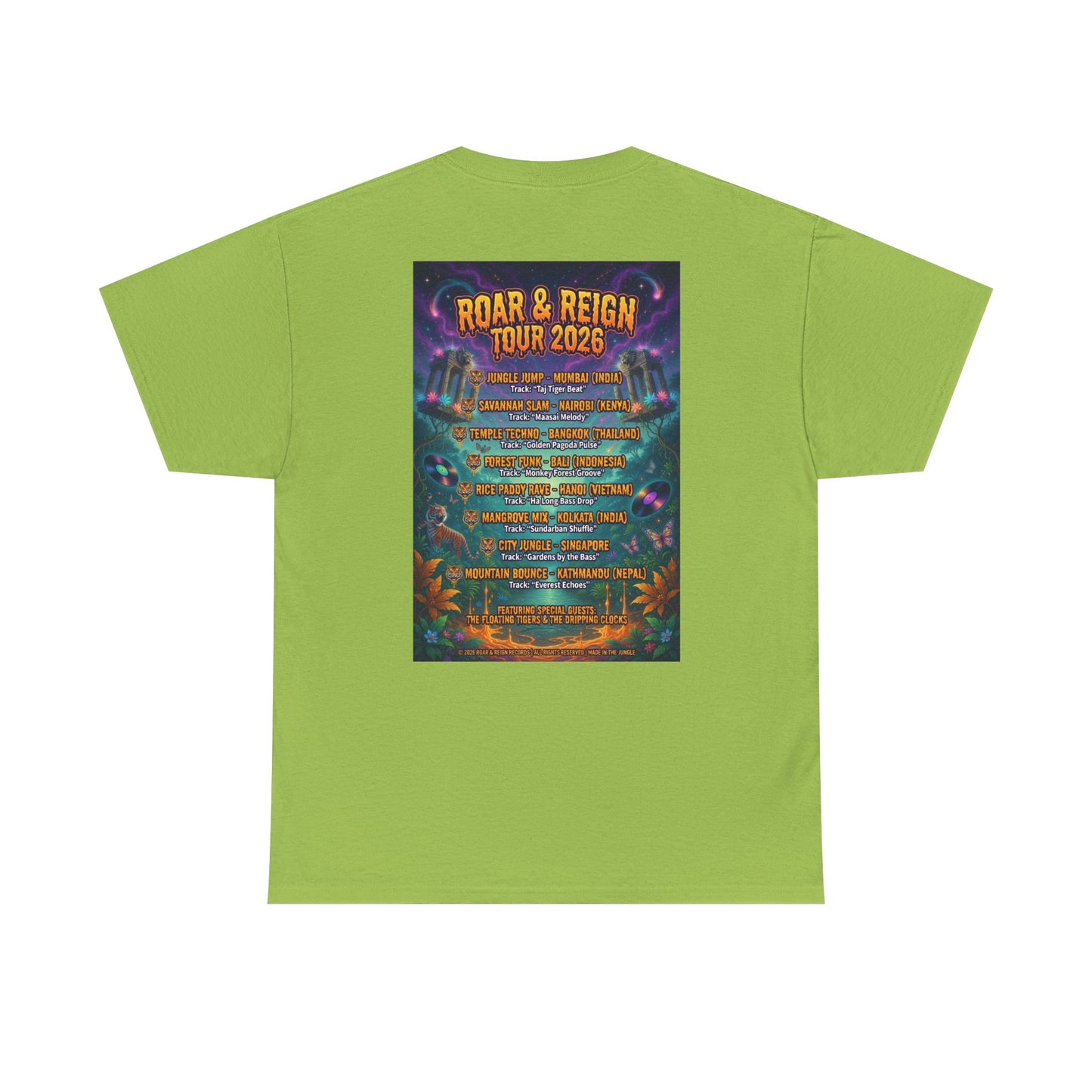 DJ Roar Reign Tour  - Narciza Unisex T-Shirt