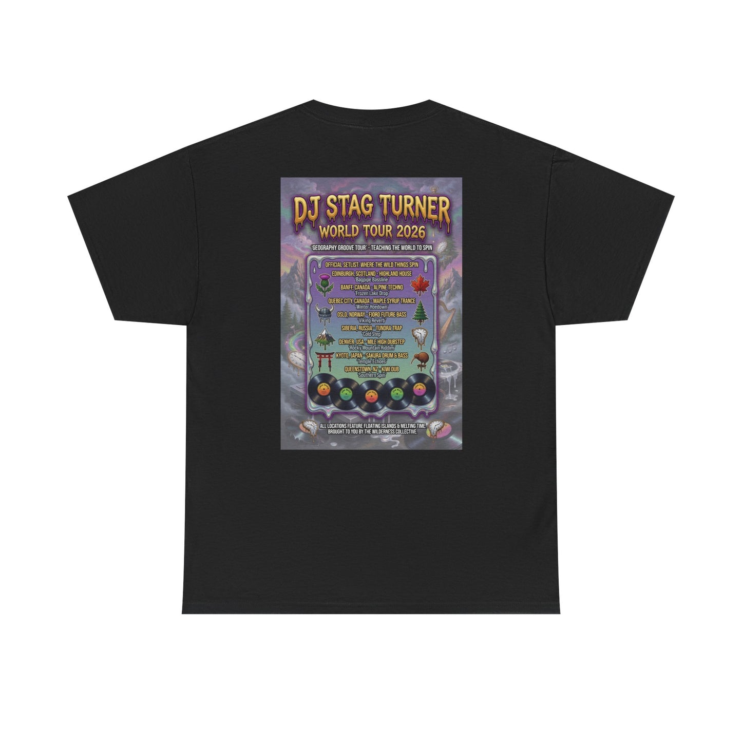 DJ Stag World Tour - Narciza Unisex T‑Shirt