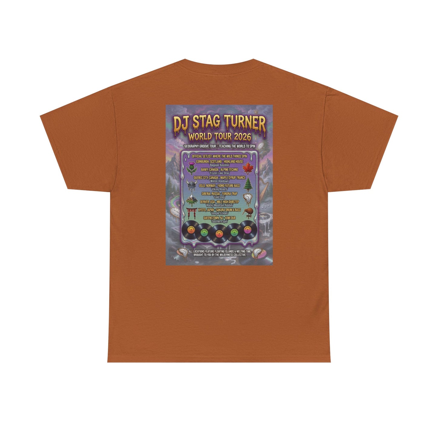 DJ Stag World Tour - Narciza Unisex T‑Shirt