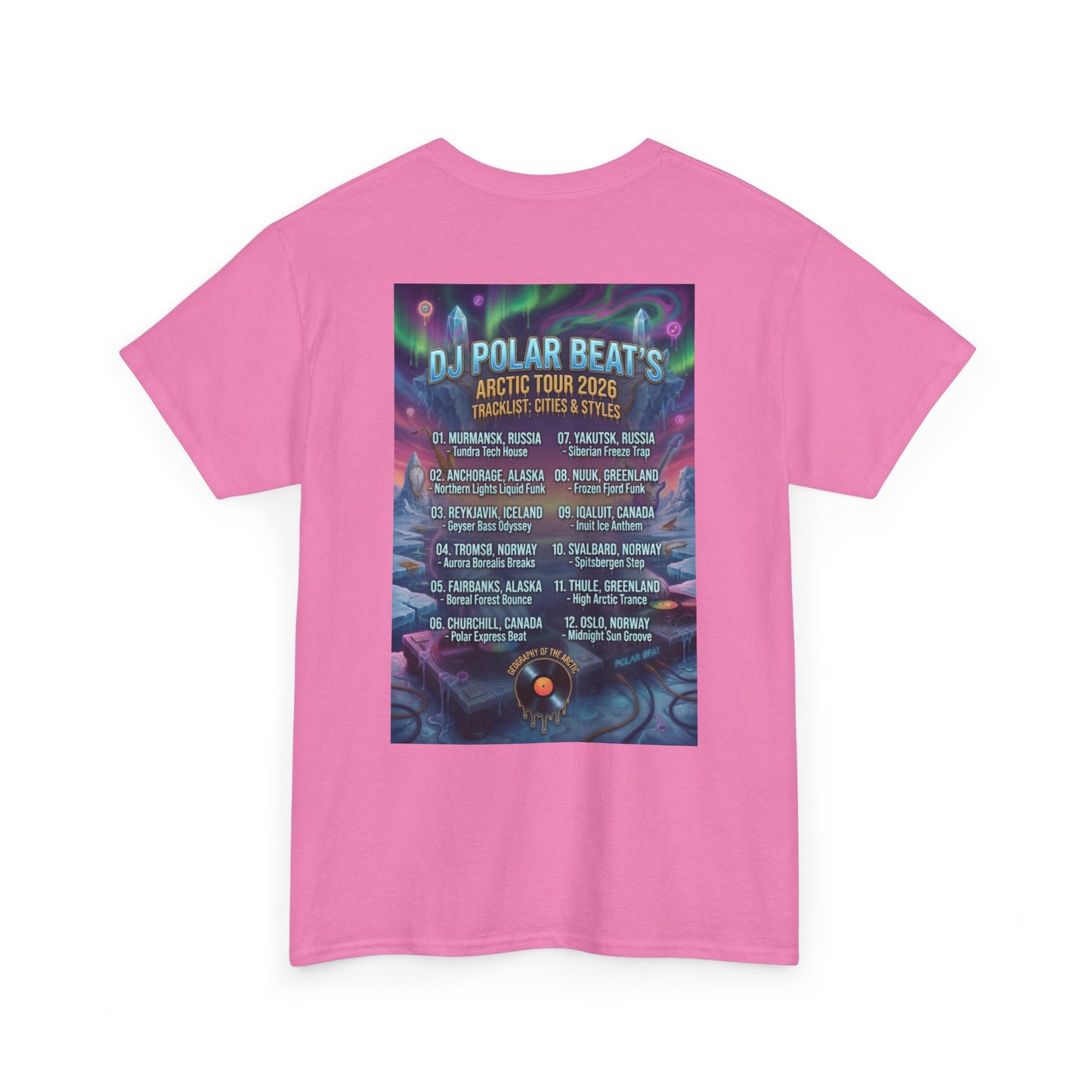 DJ Polar Beat Artic Tour — Narciza Unisex T-Shirt