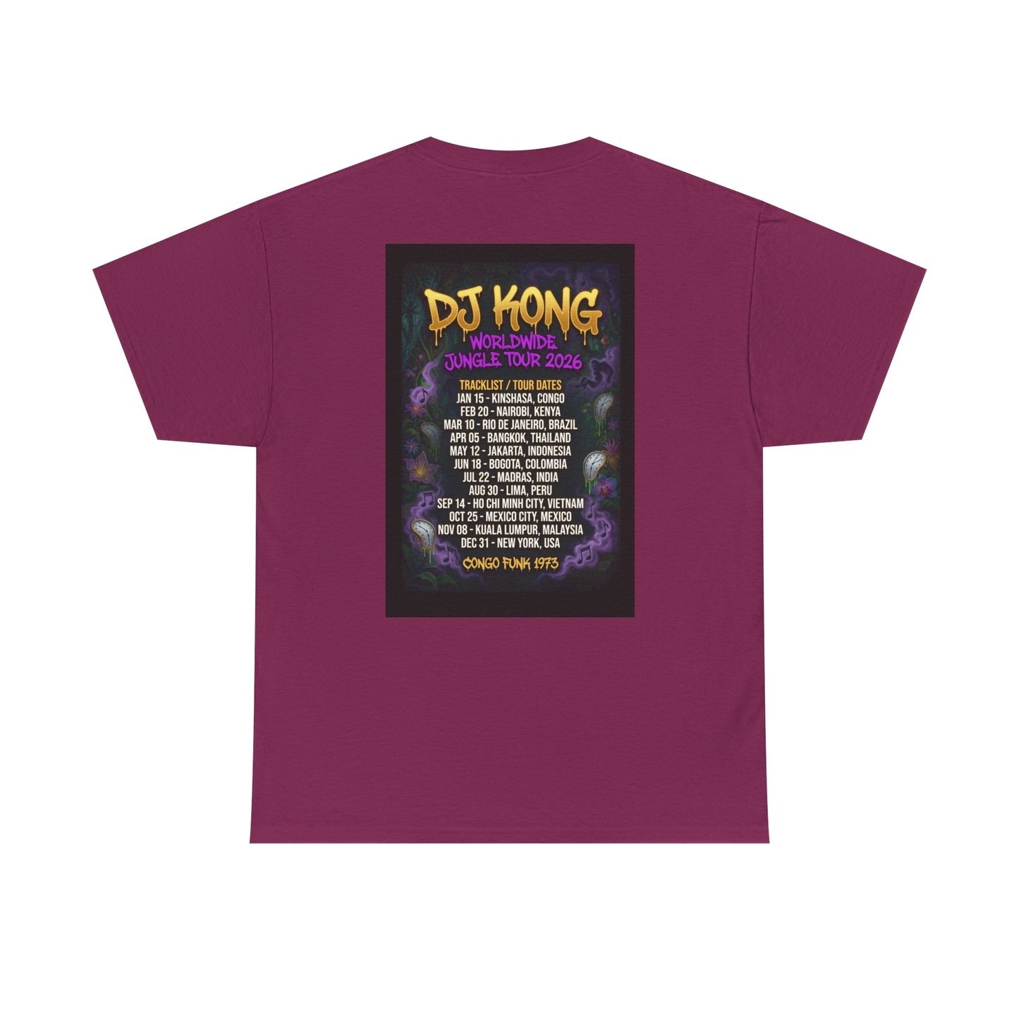 DJ Kong  World Tour Jungle Vibes  — Narciza Unisex T-shirt