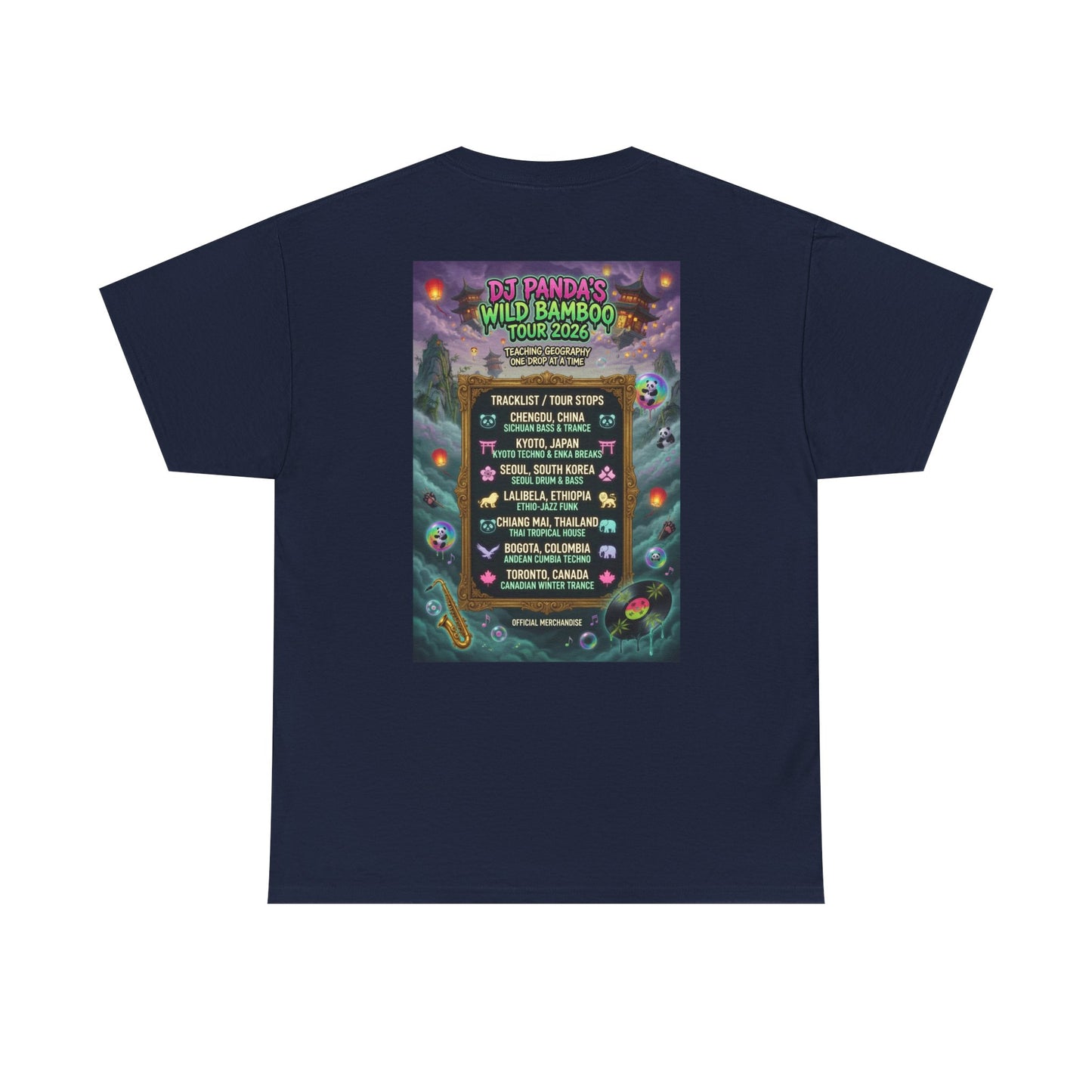DJ Panda Wild Bamboo Tour —  Narciza Unisex T-Shirt