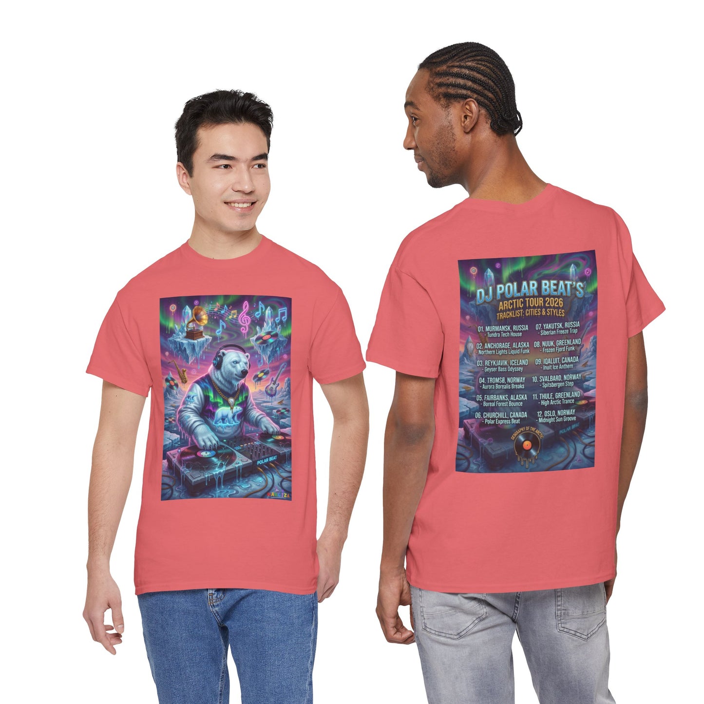 DJ Polar Beat Artic Tour — Narciza Unisex T-Shirt