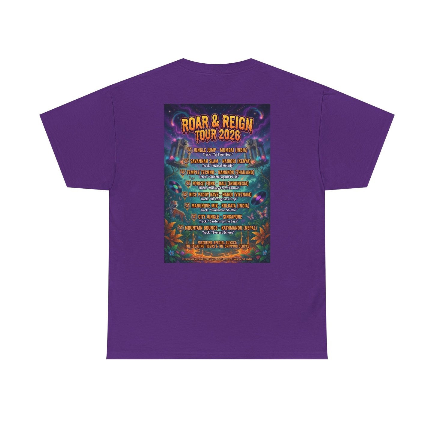DJ Roar Reign Tour  - Narciza Unisex T-Shirt