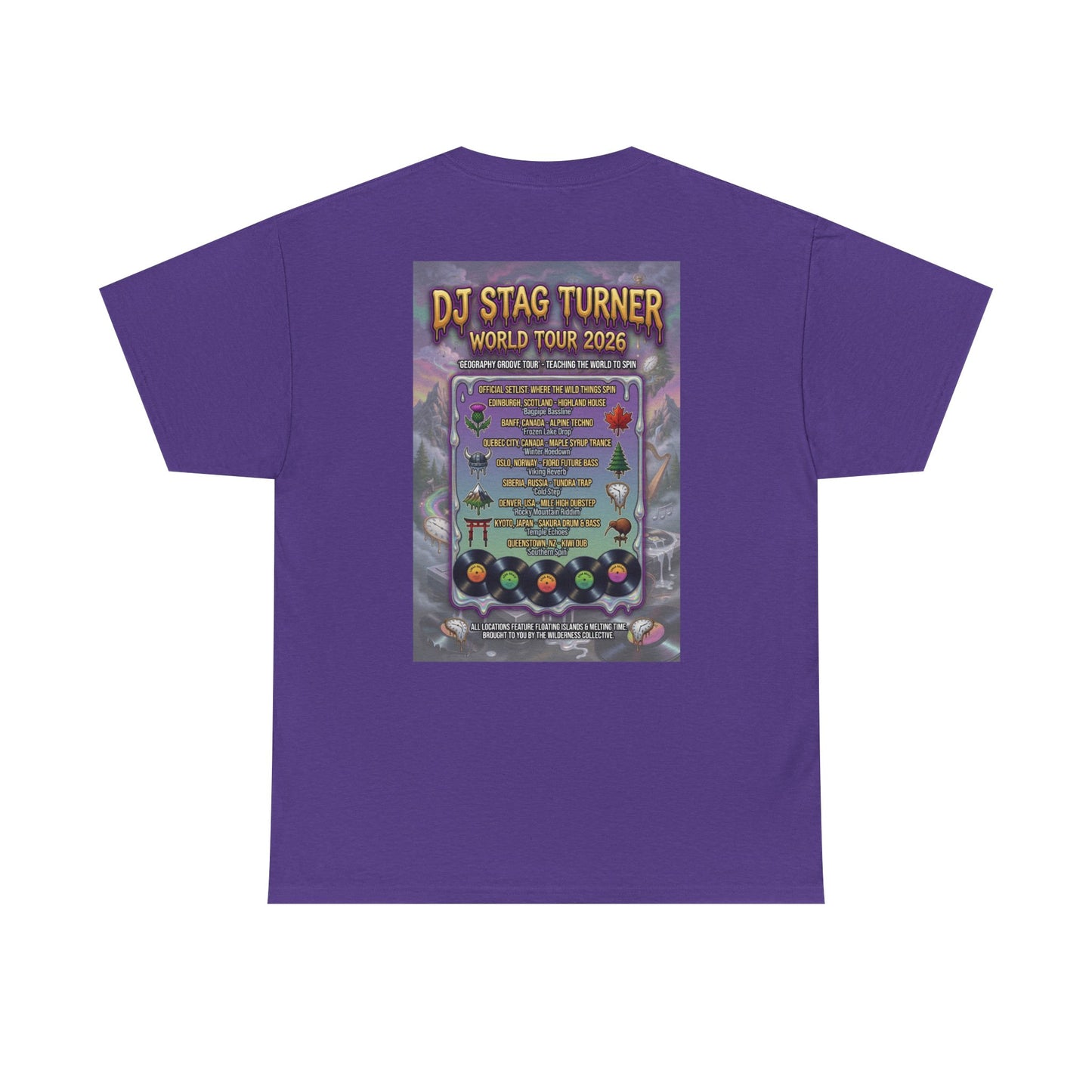 DJ Stag World Tour - Narciza Unisex T‑Shirt