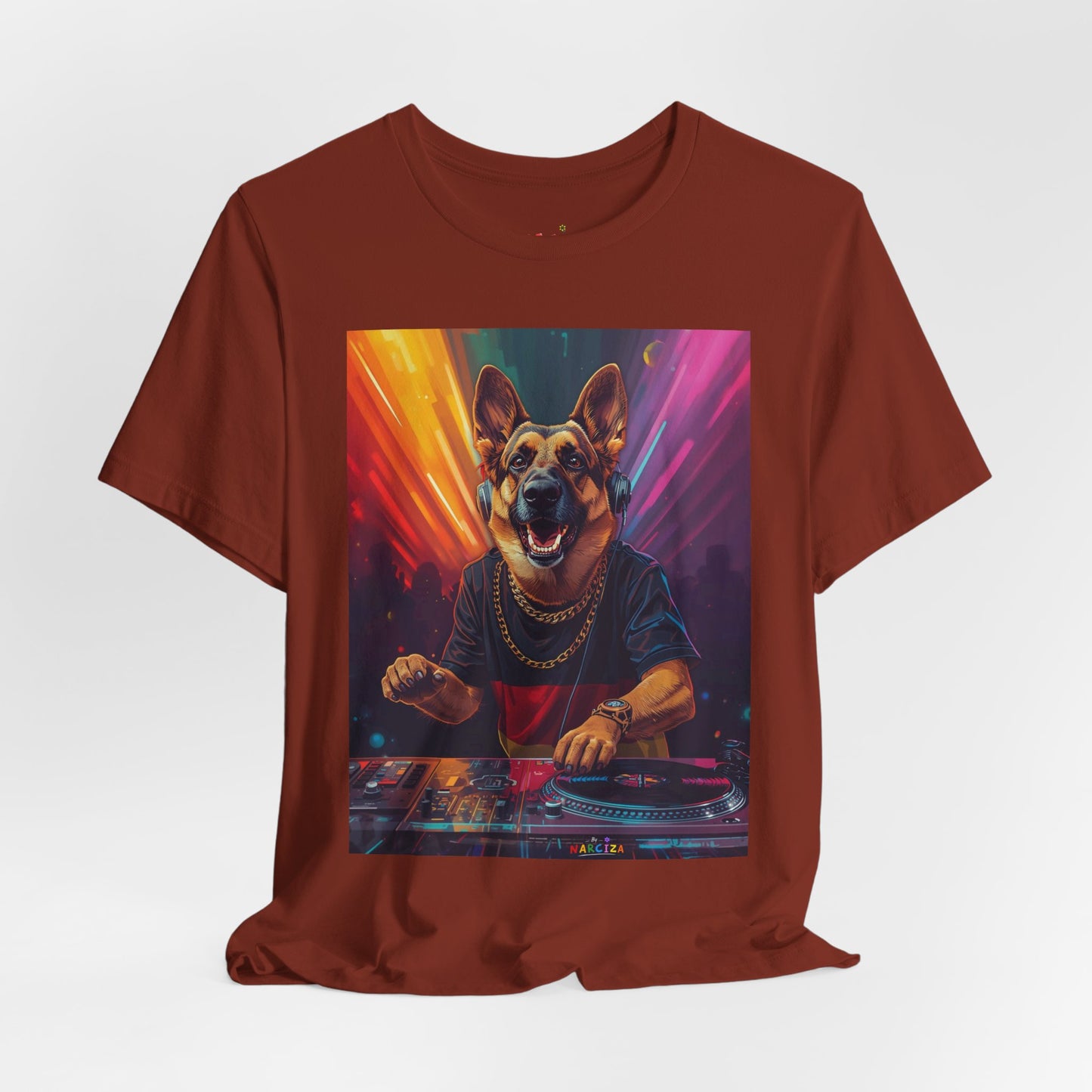 Neon Shepherd DJ - Narciza Unisex Tee