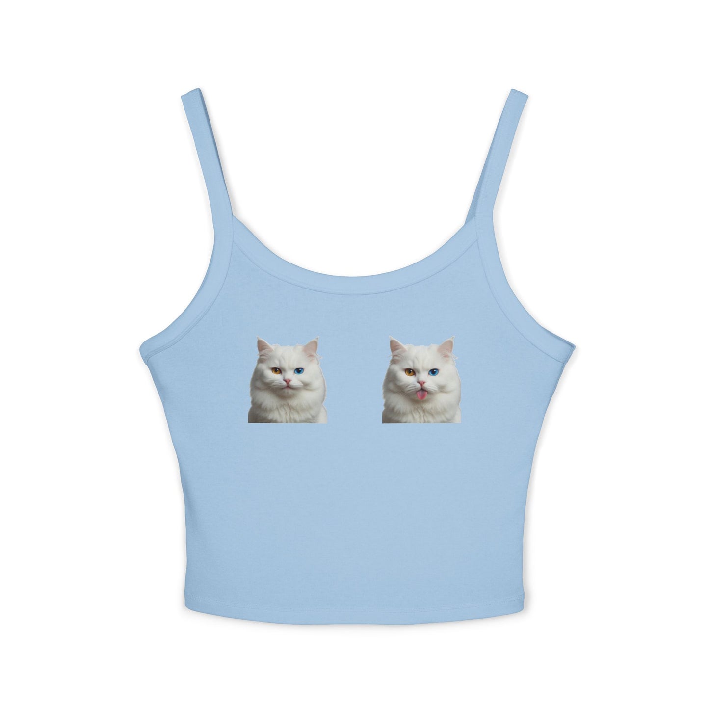 Two Moods Cat - Narciza Spaghetti Strap Tank Top