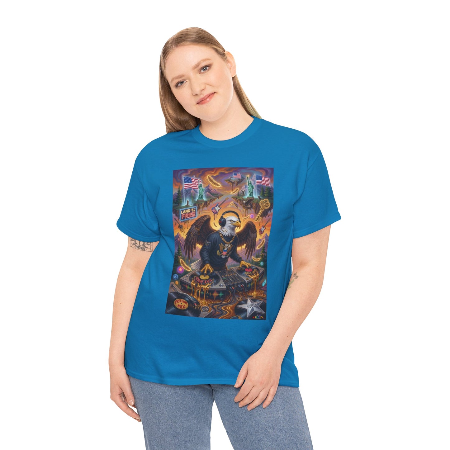 DJ Freedom Eagle World Tour - Narciza Unisex T-shirt