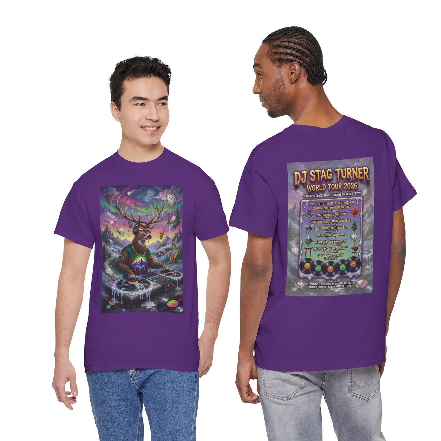 DJ Stag World Tour - Narciza Unisex T‑Shirt