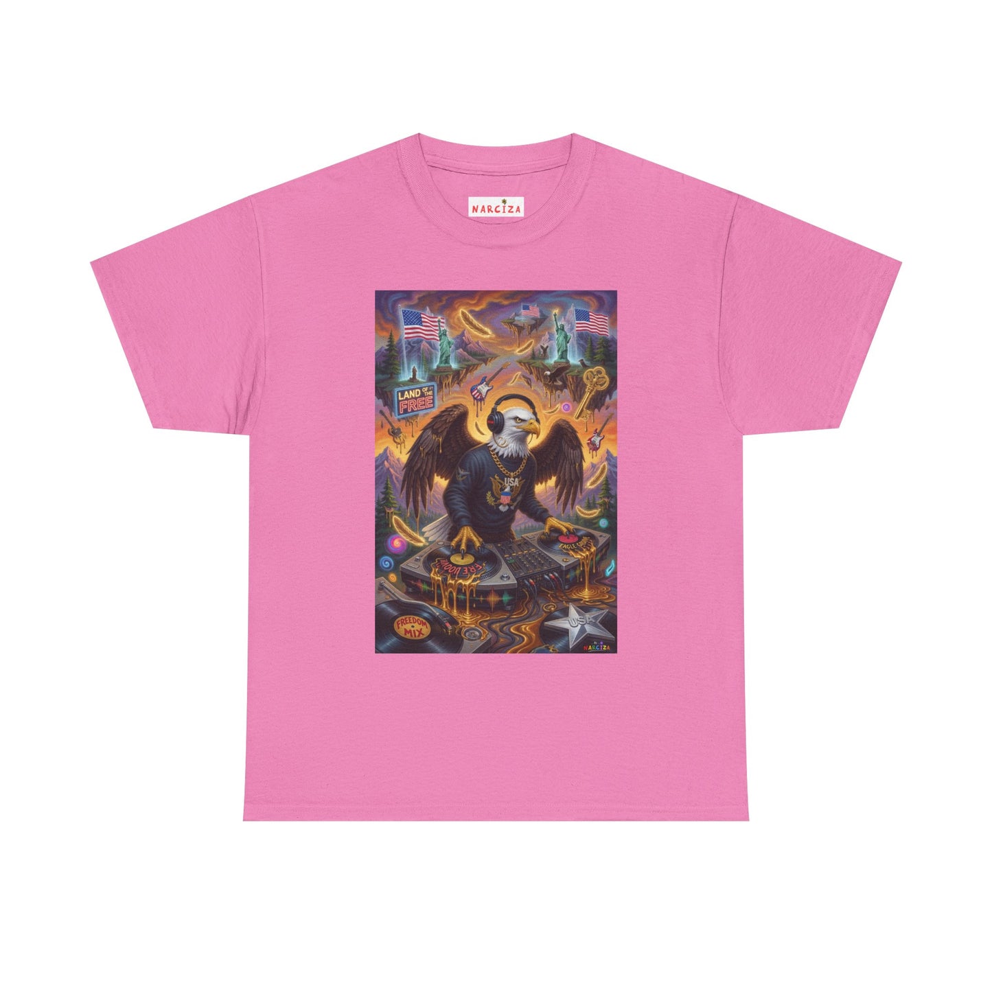 DJ Freedom Eagle World Tour - Narciza Unisex T-shirt