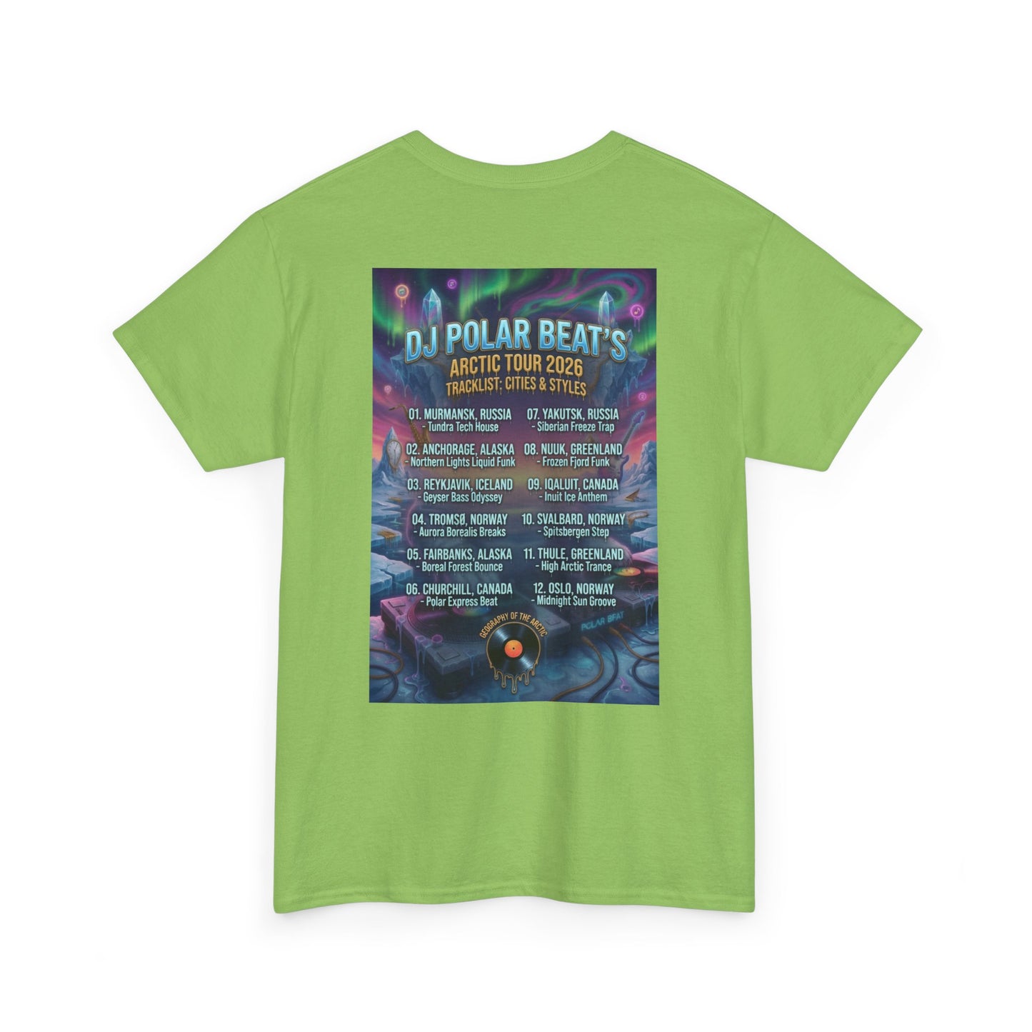 DJ Polar Beat Artic Tour — Narciza Unisex T-Shirt