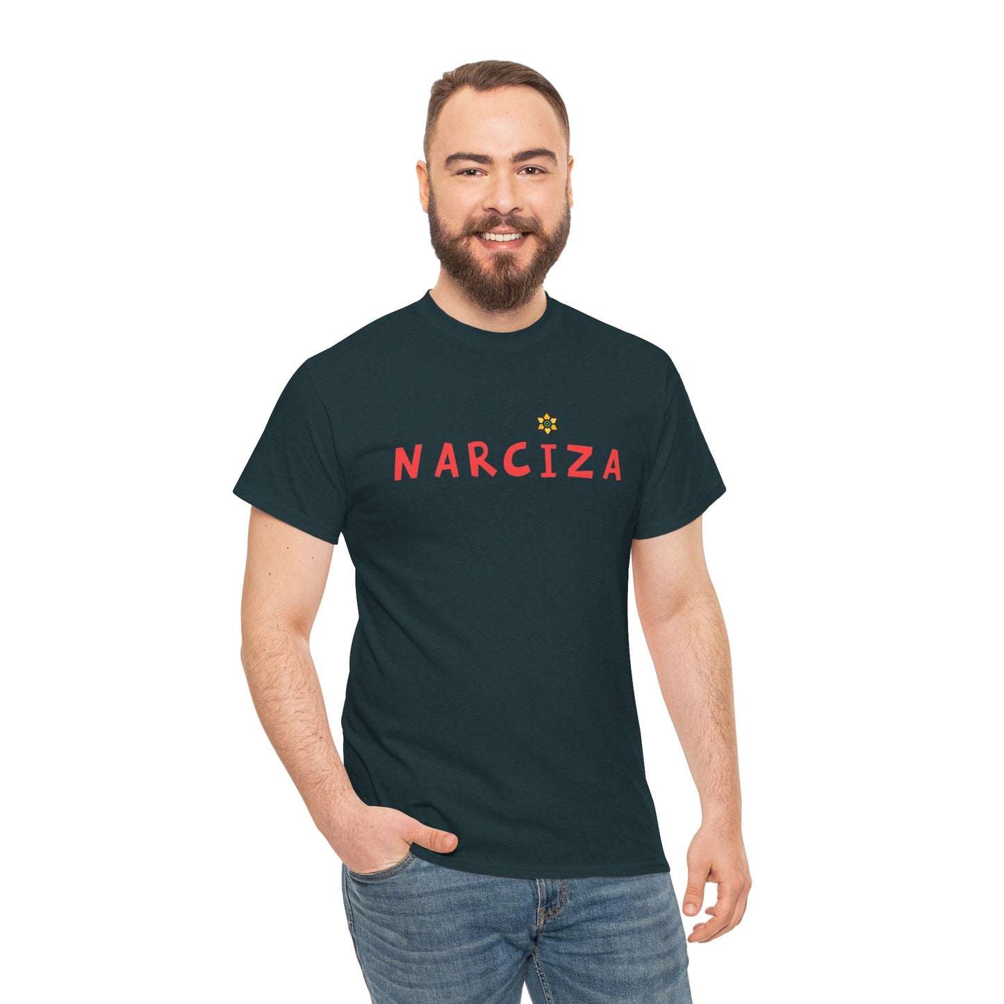 Narciza — White Angel Wings Graphic Tee