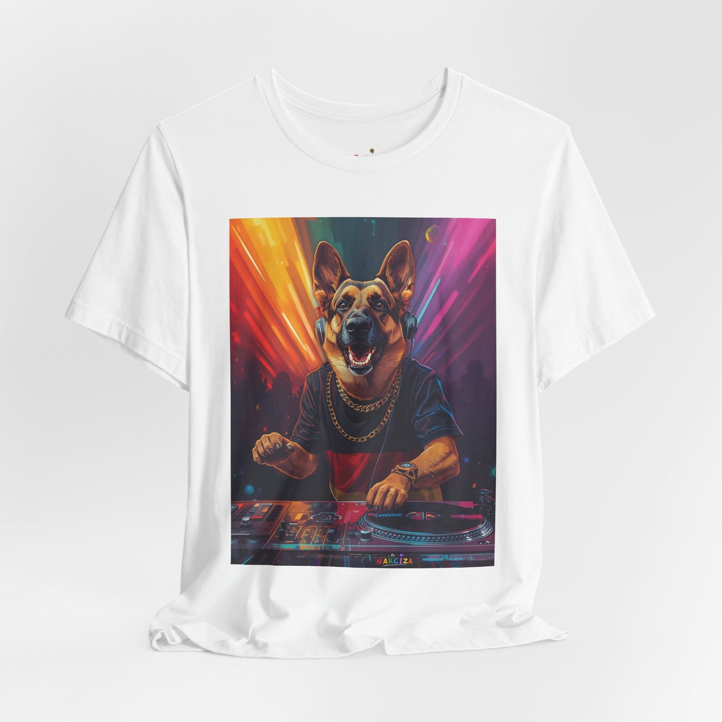 Neon Shepherd DJ - Narciza Unisex Tee
