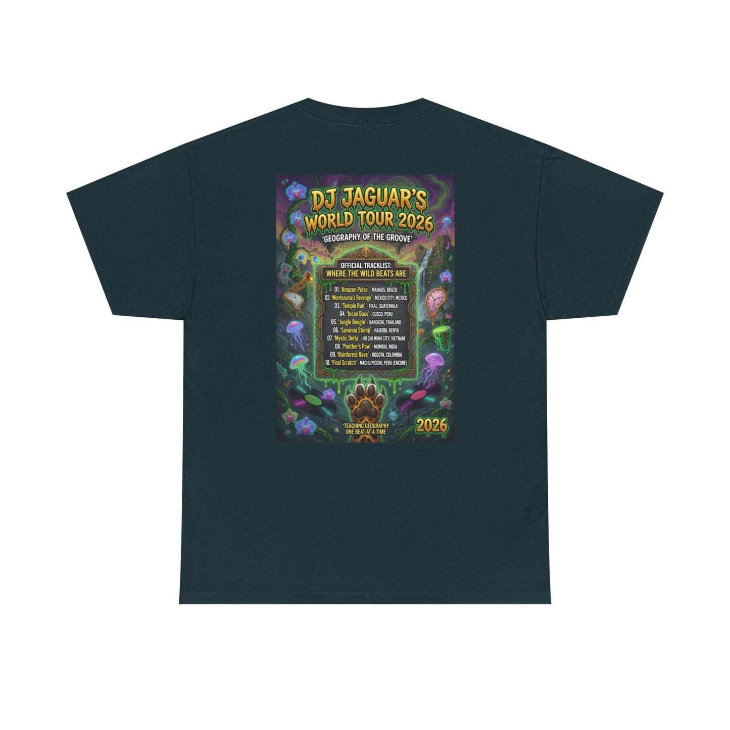 DJ Jaguar World Tour - Narciza Unisex T‑Shirt