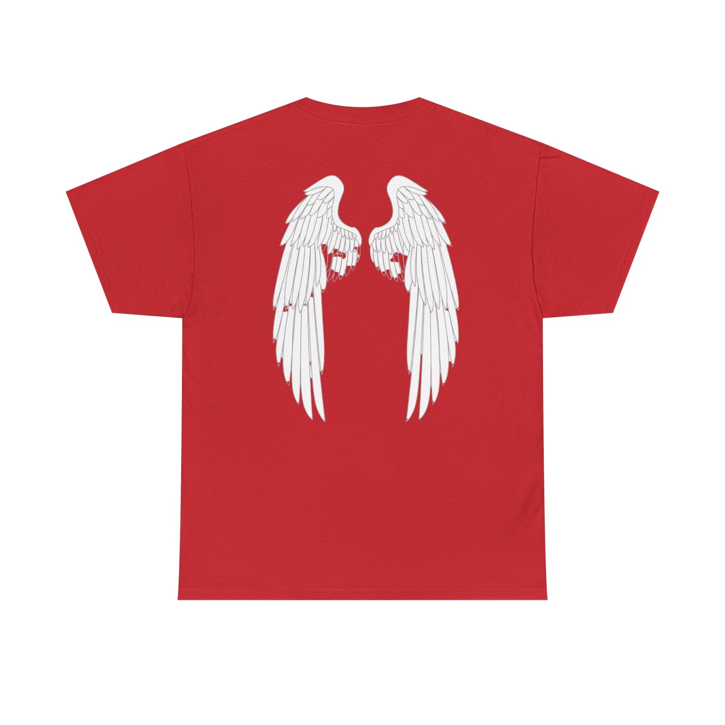Narciza — White Angel Wings Graphic Tee